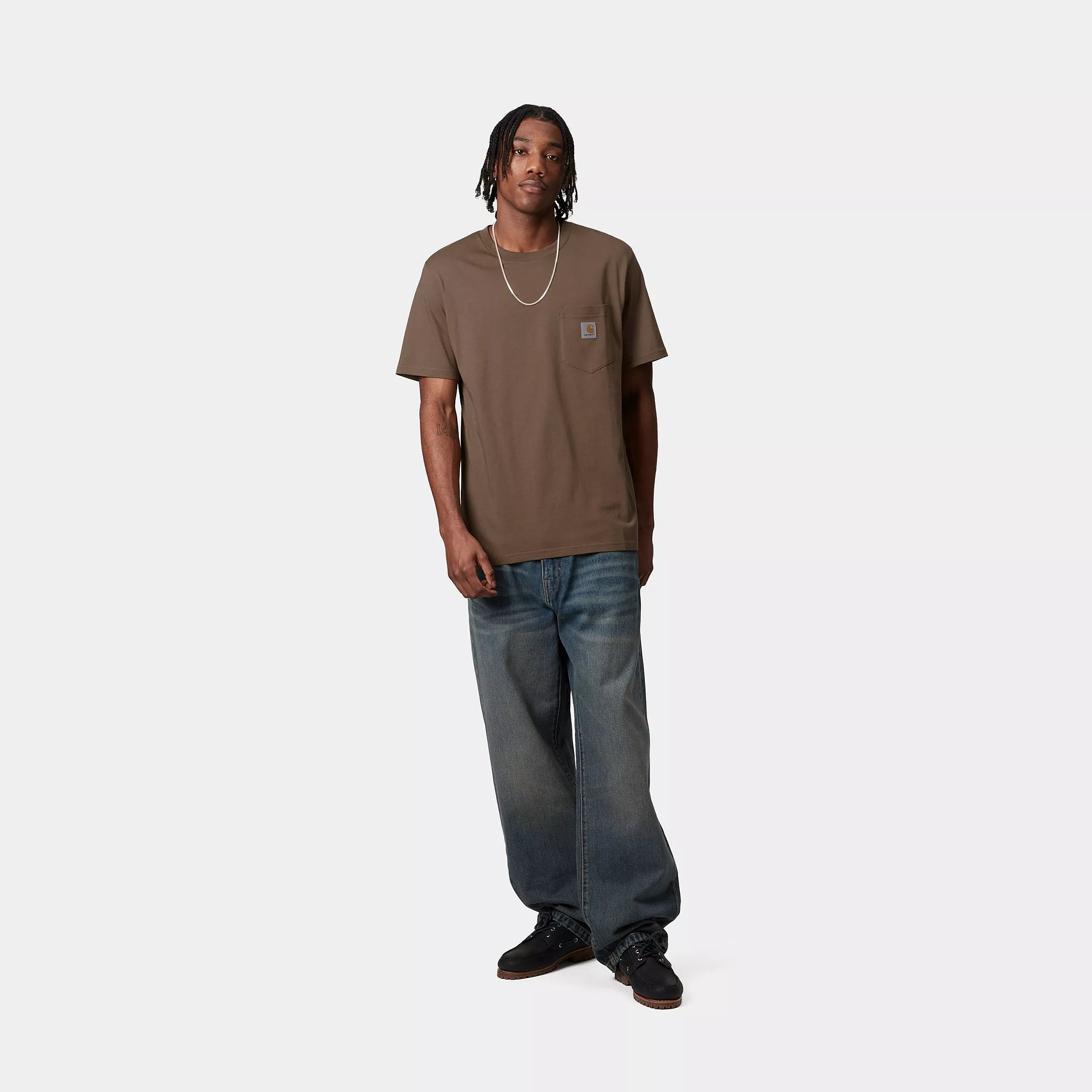 S/S POCKET T-SHIRT - Coconut 4