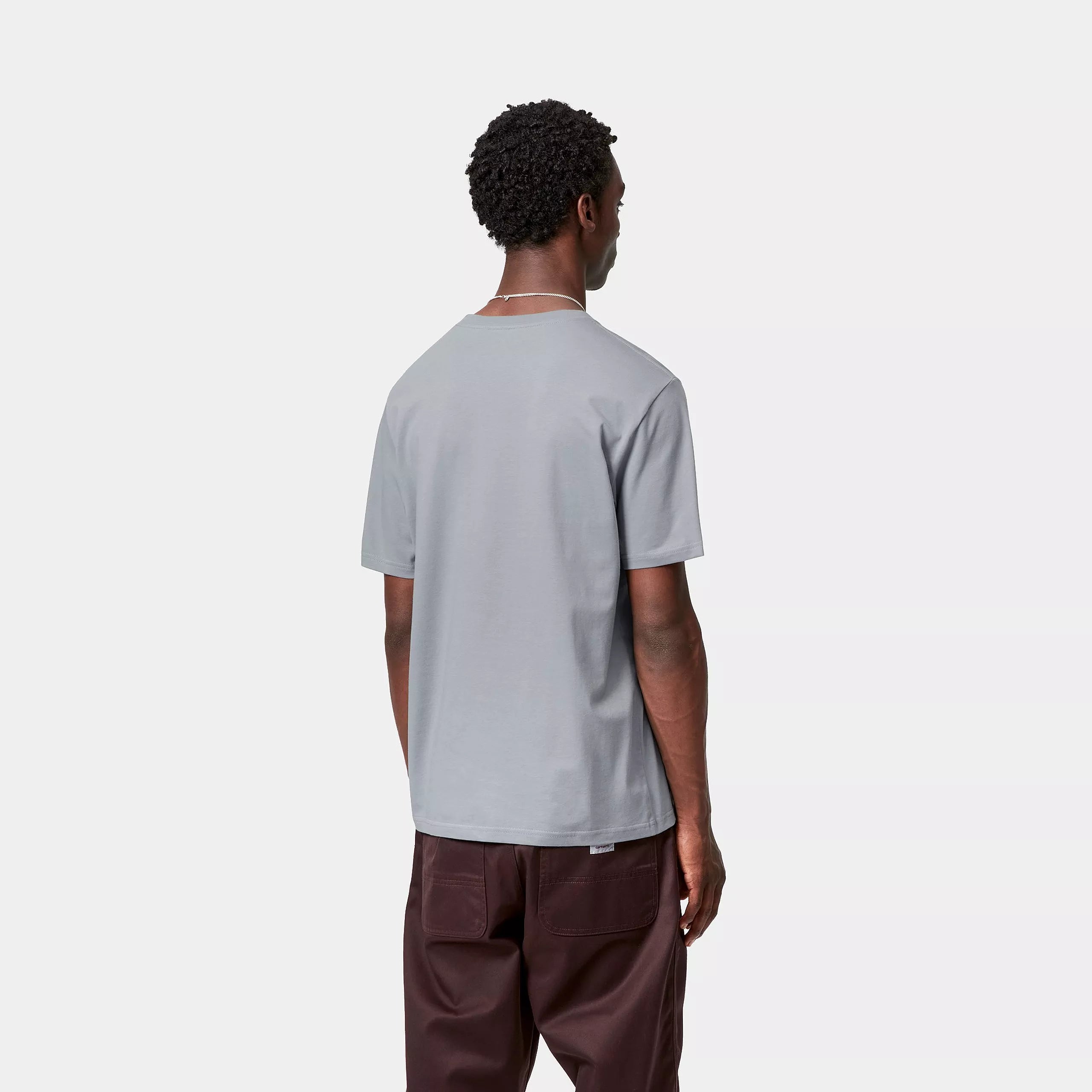 S/S POCKET T-SHIRT  - Mirror