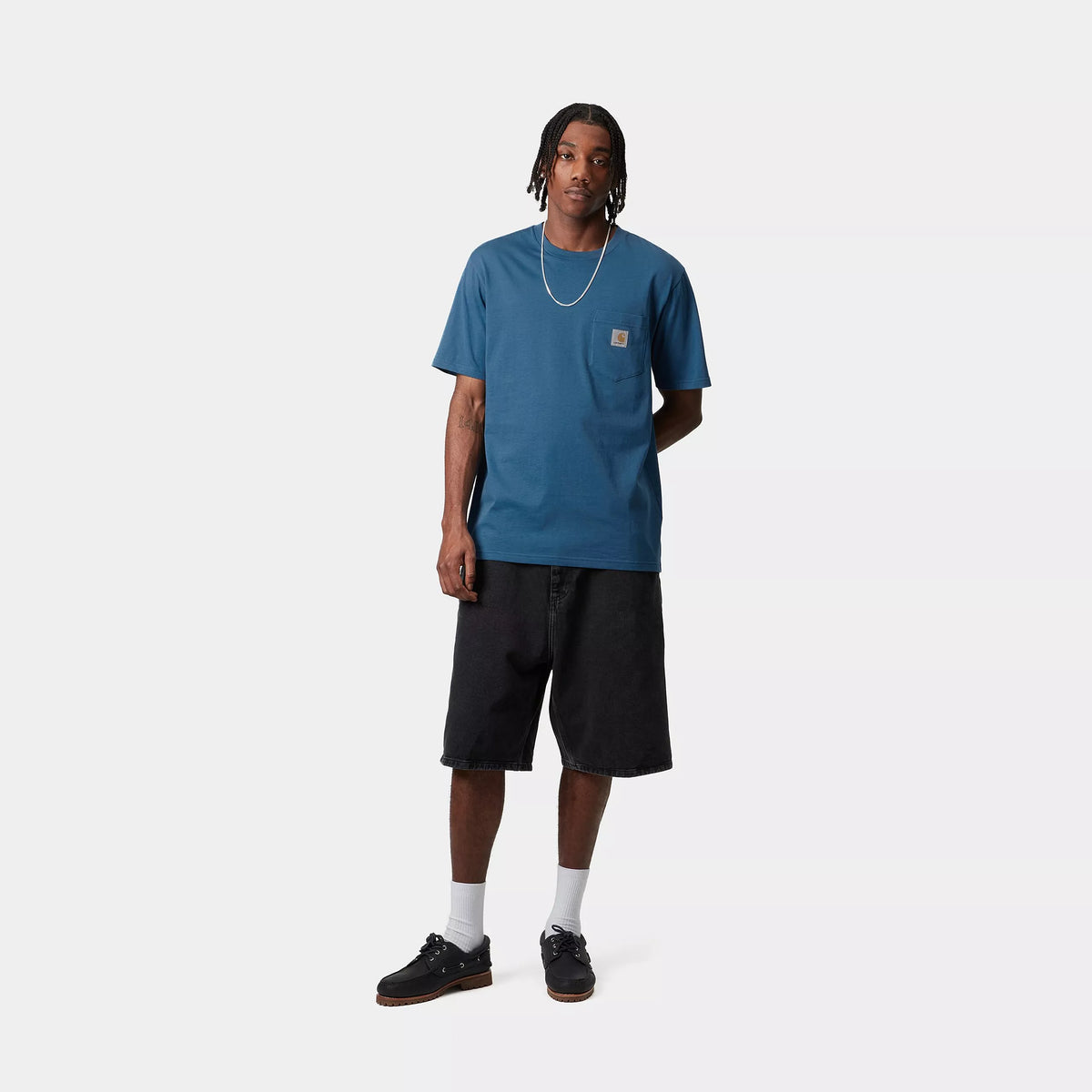 S/S POCKET T-SHIRT - Sodalite 4
