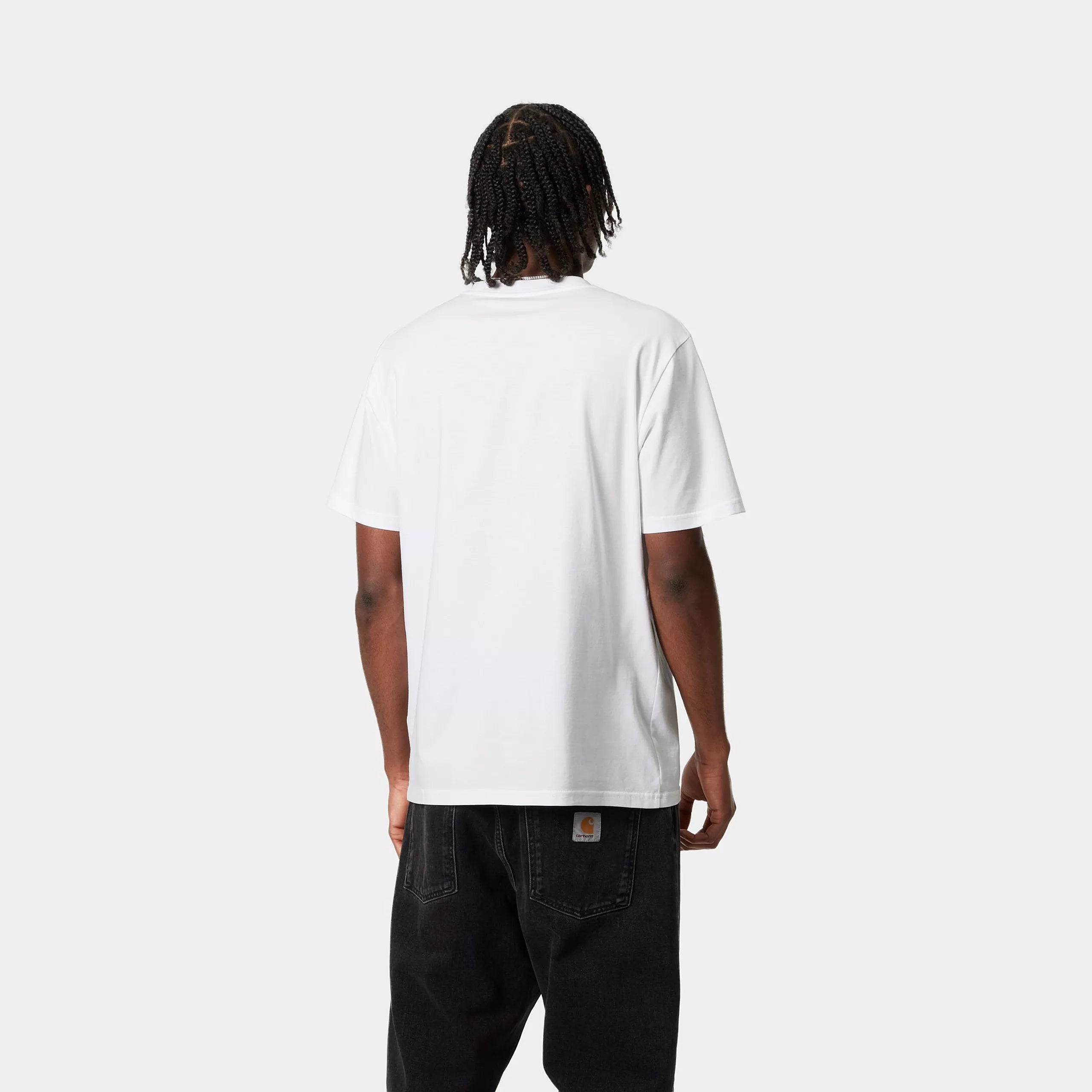 S/S POCKET T-SHIRT - White