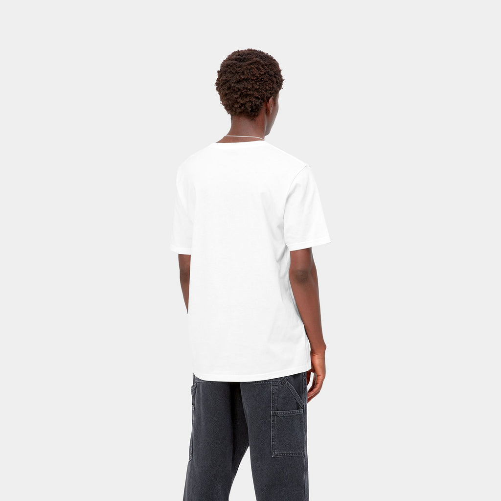 S/S POCKET T-SHIRT - White