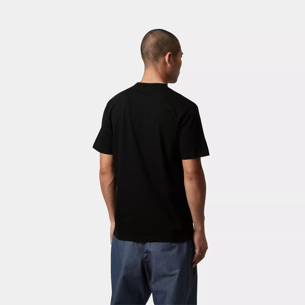S/S PRECISION WORK T-SHIRT - Black 3