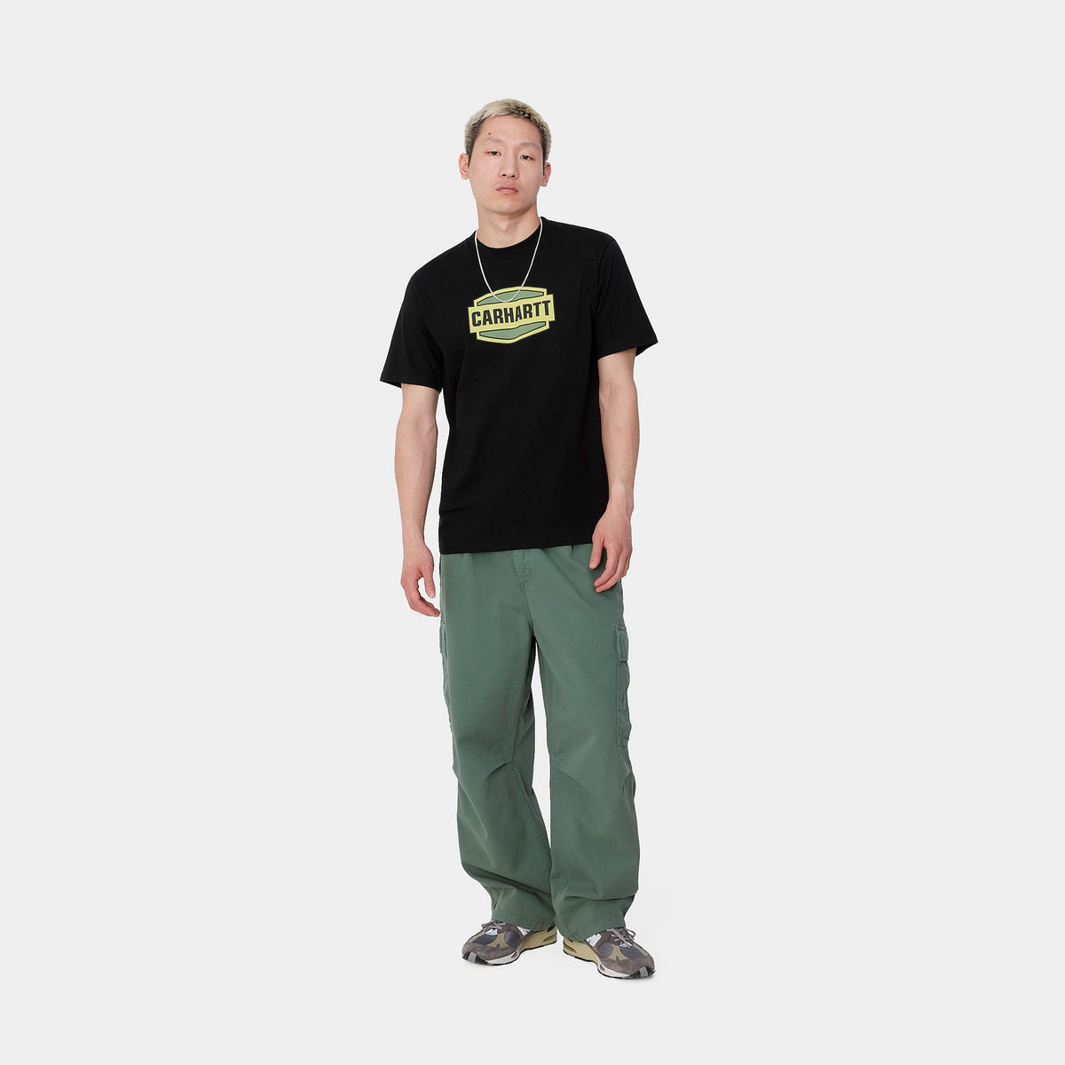 S/S PRESS SCRIPT T-SHIRT - Black 4