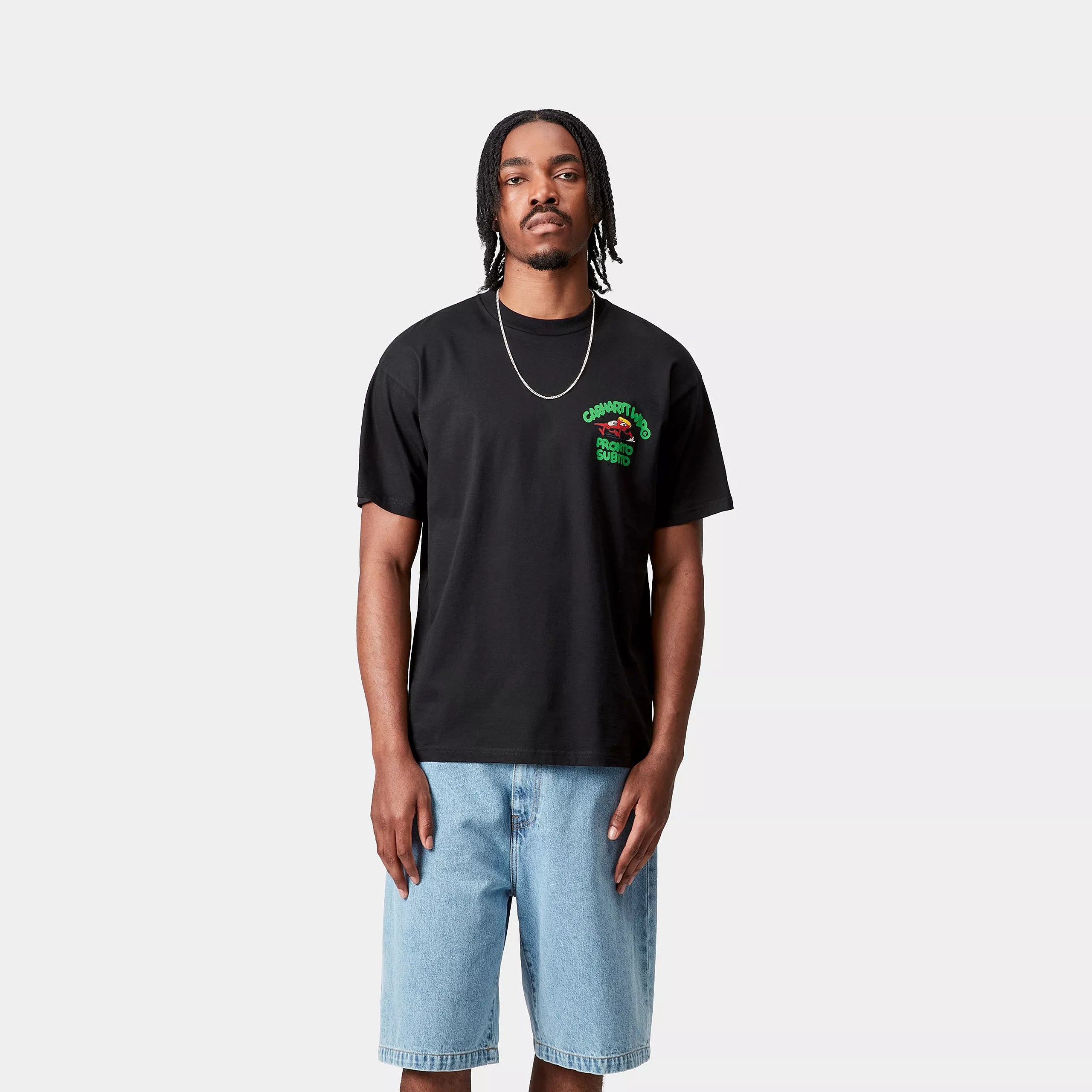 S/S PRONTO T-SHIRT  - Black