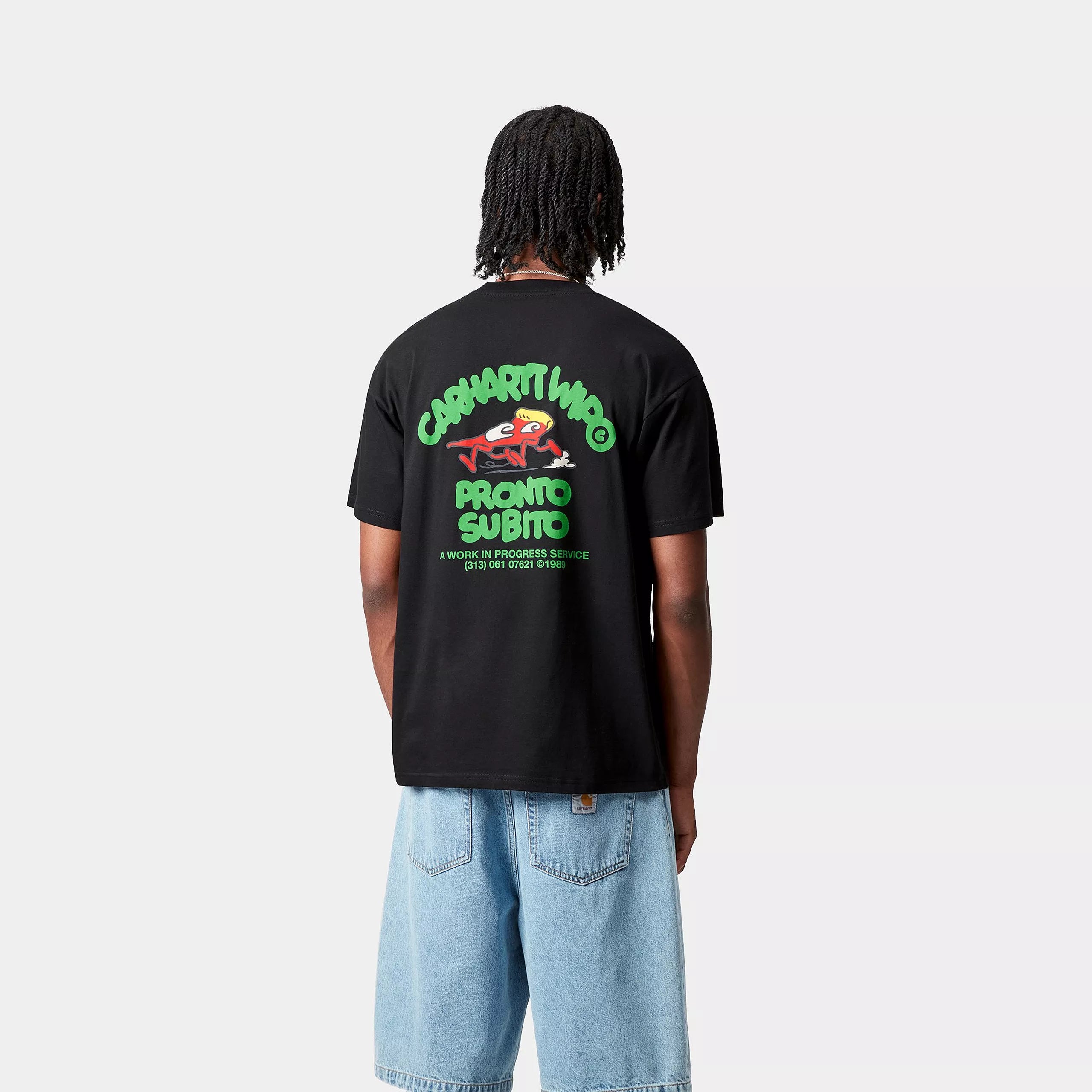 S/S PRONTO T-SHIRT  - Black