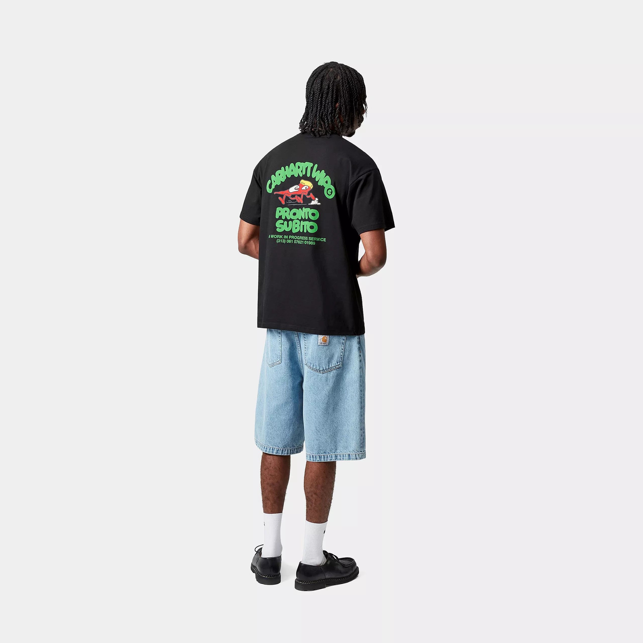 S/S PRONTO T-SHIRT  - Black
