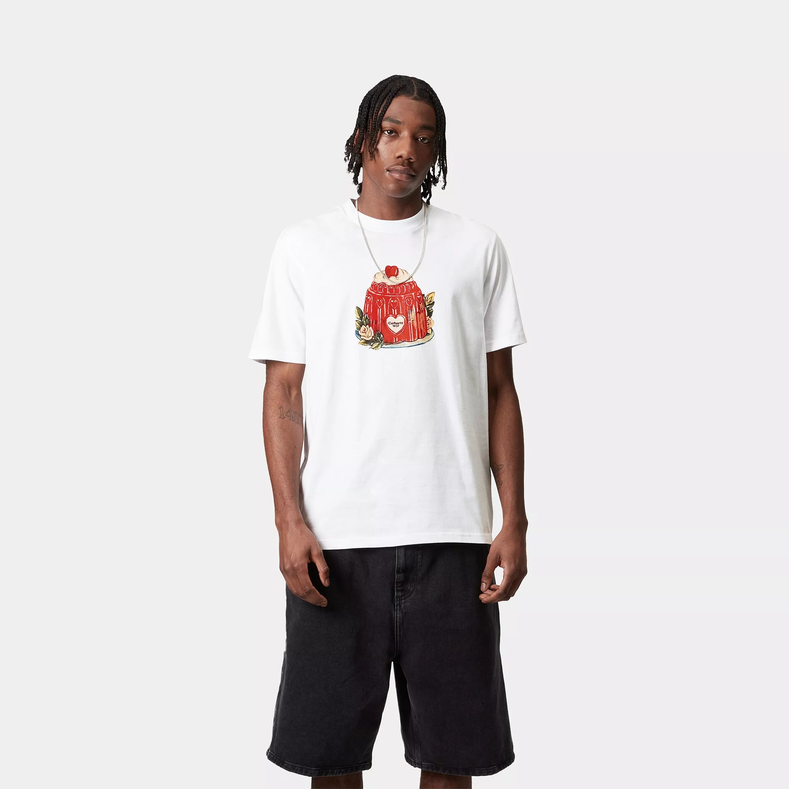 S/S PUDDING T-SHIRT - White