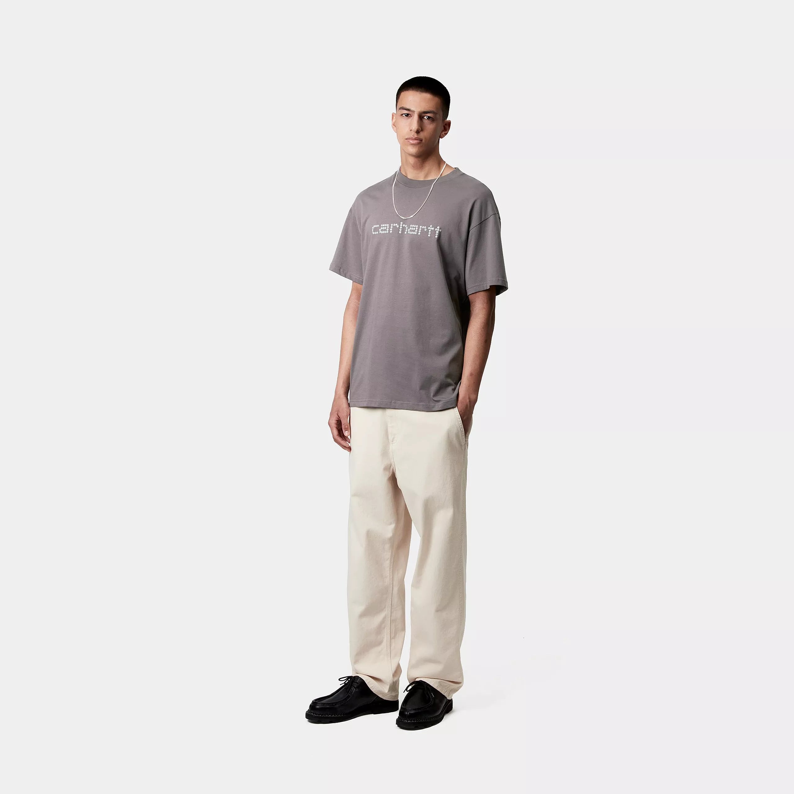 S/S RIVET SCRIPT T-SHIRT - Manta 4