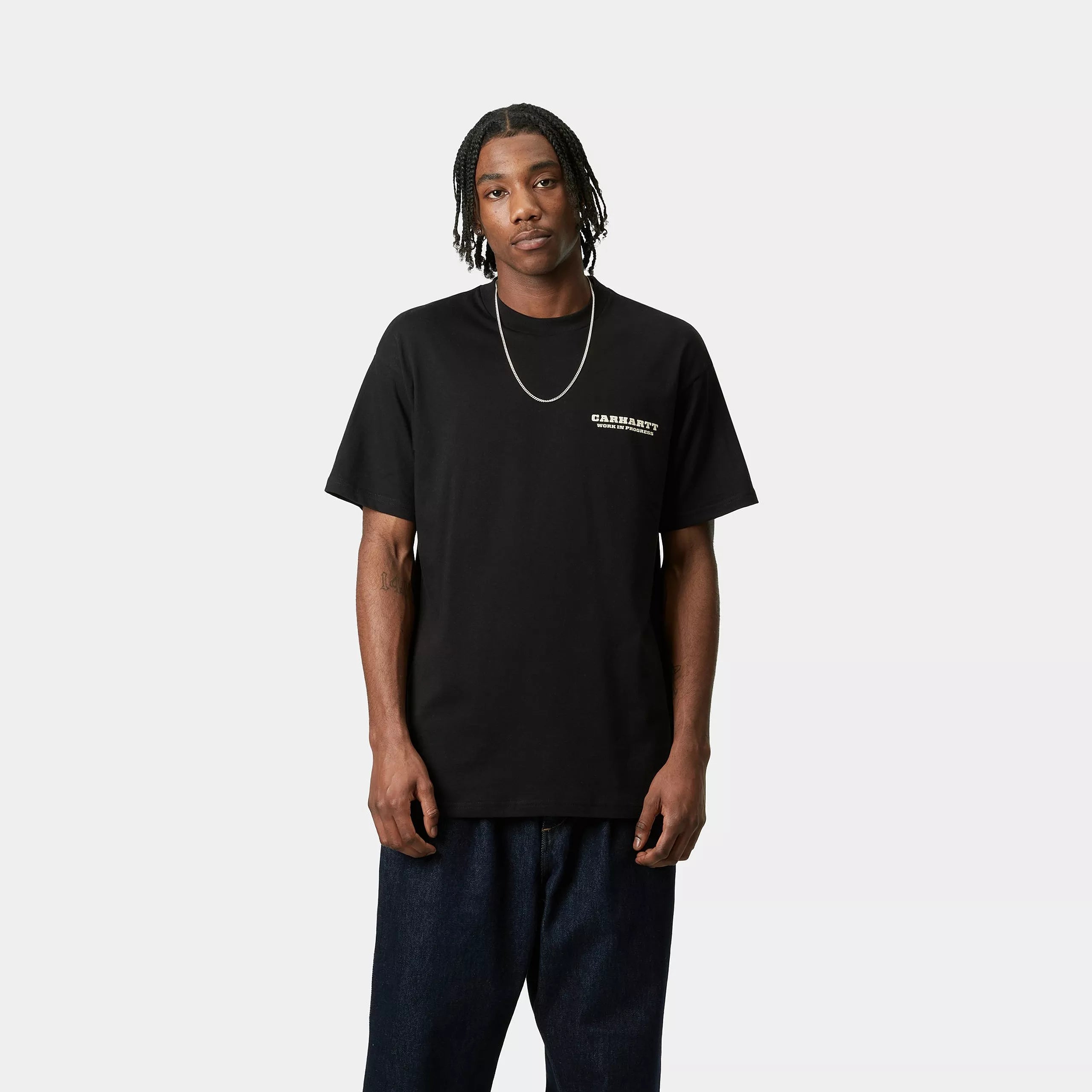 S/S RUNAWAY T-SHIRT - Black / Wax