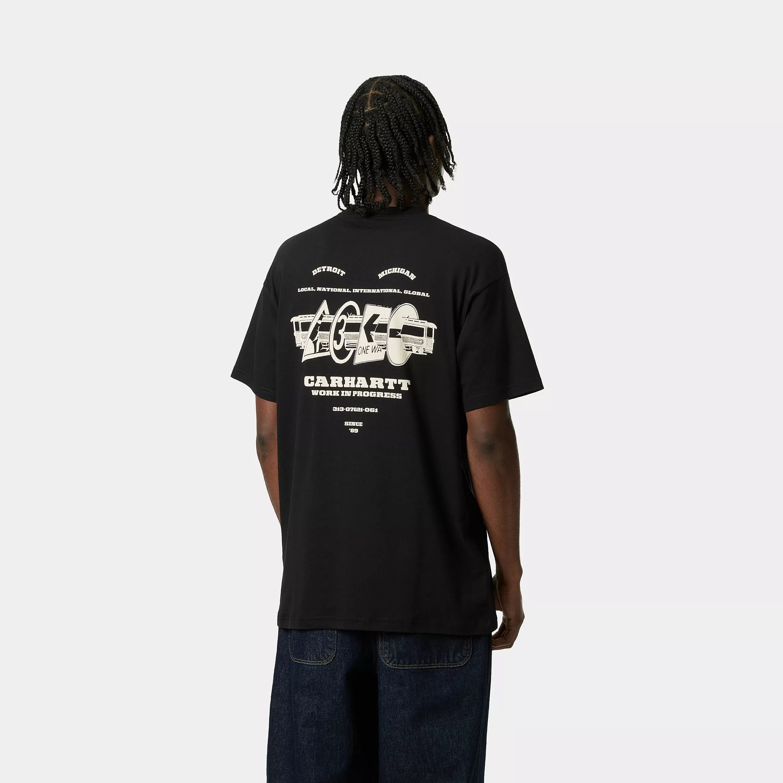 S/S RUNAWAY T-SHIRT - Black / Wax