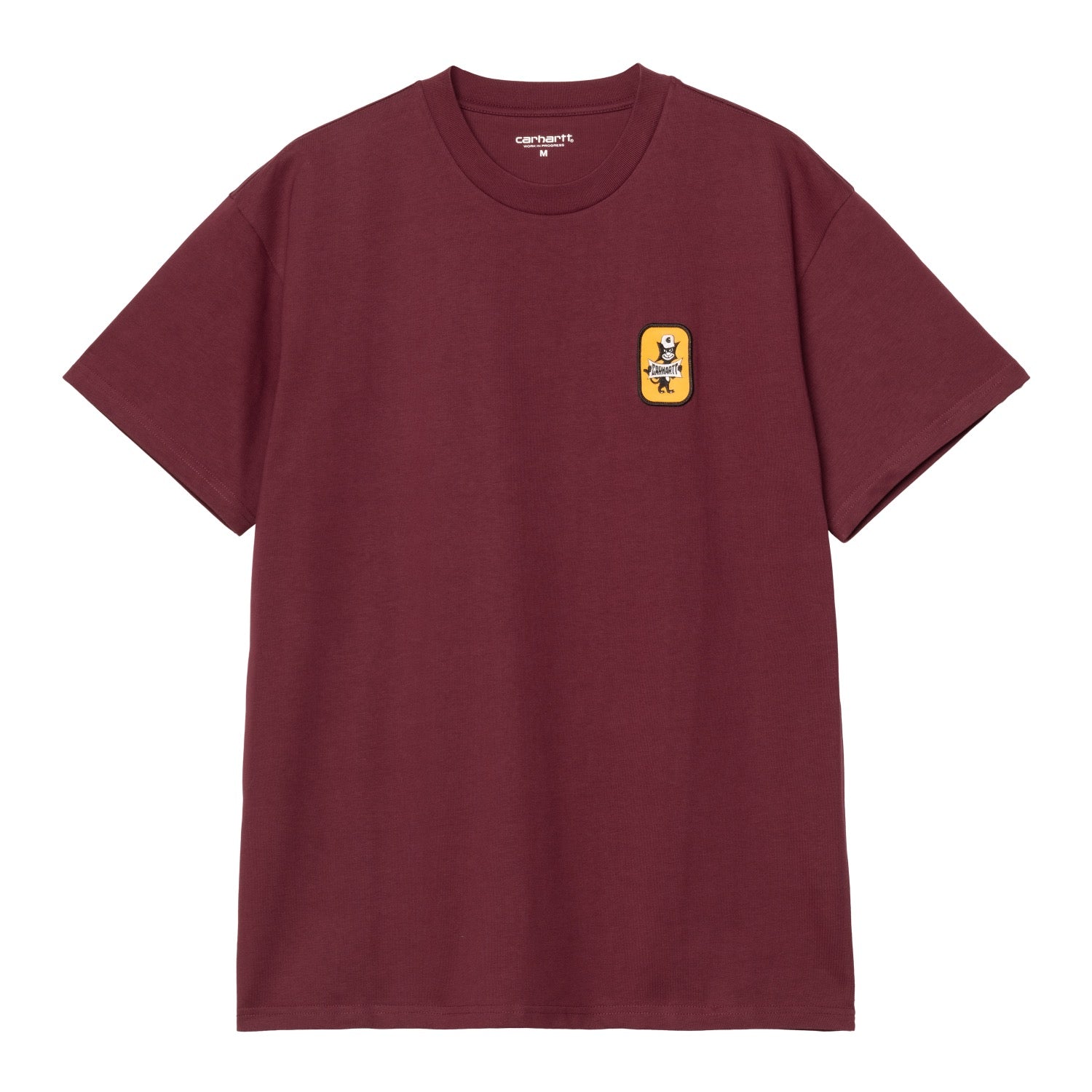 S/S SIGNAL T-SHIRT - Malbec