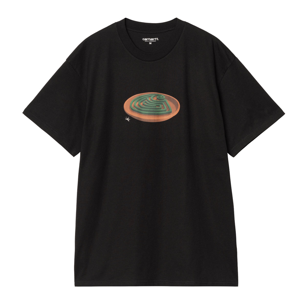 S/S SPIRAL T-SHIRT - Black 1