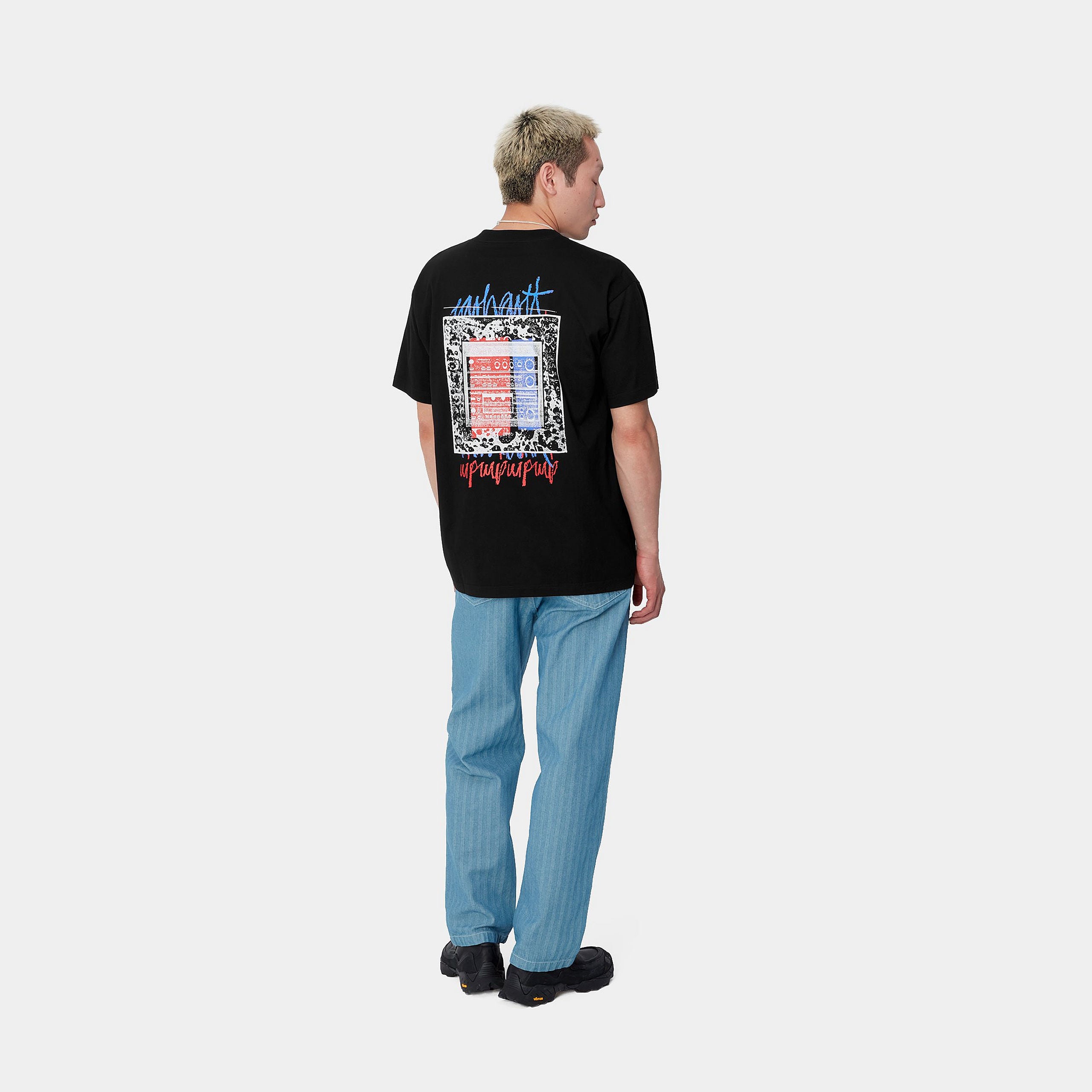 S/S STEREO T-SHIRT - Black 4