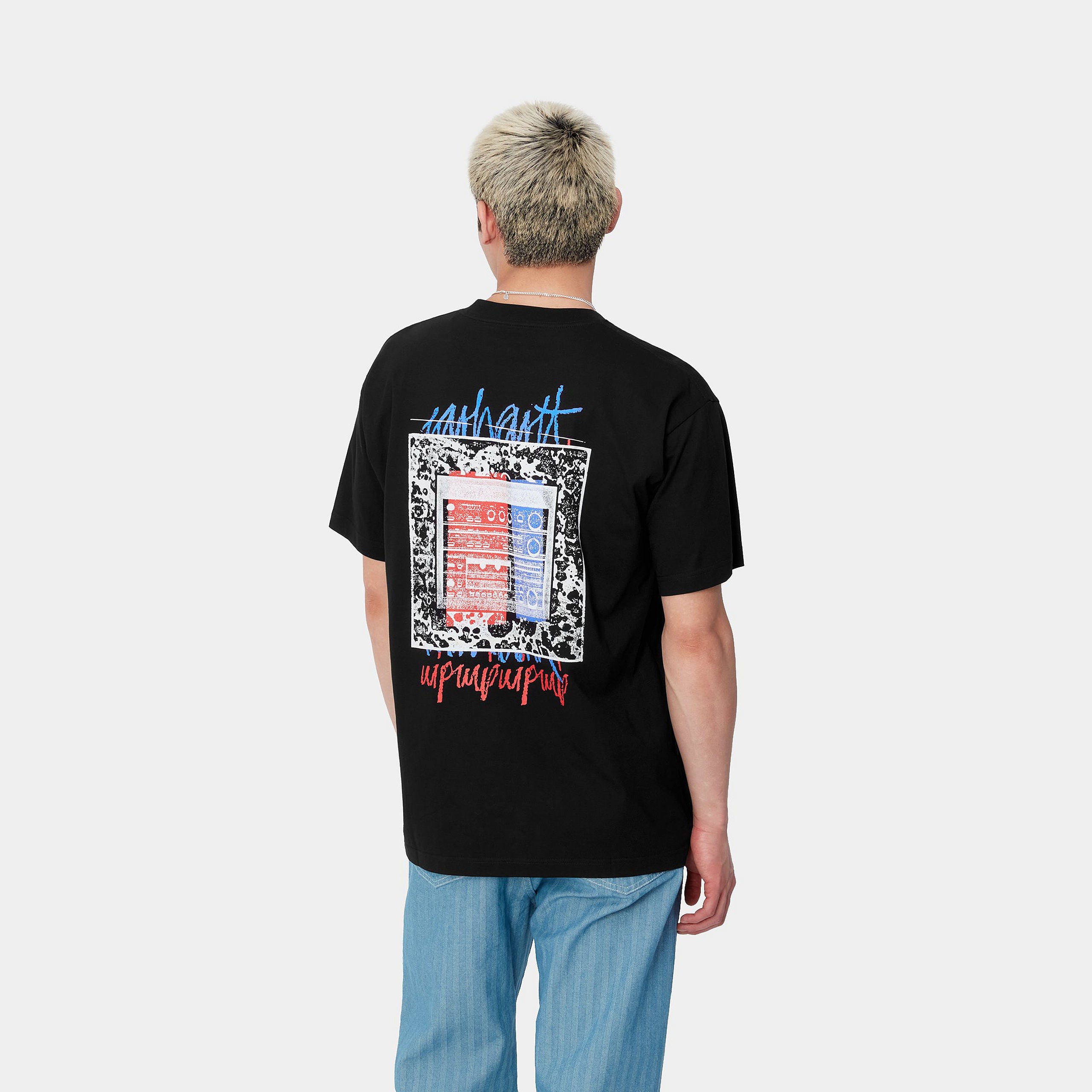 S/S STEREO T-SHIRT - Black 3