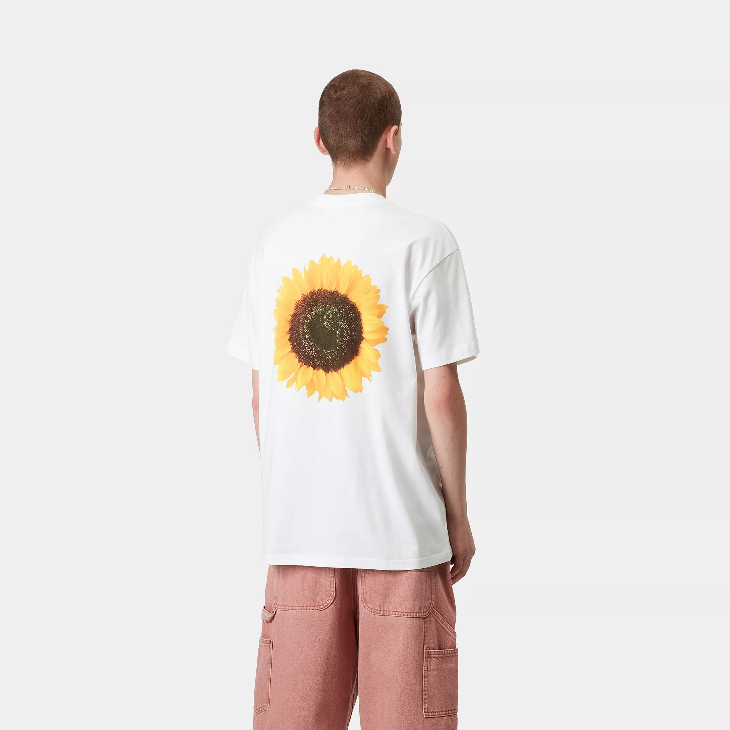 S/S SUNFLOWER T-SHIRT - White