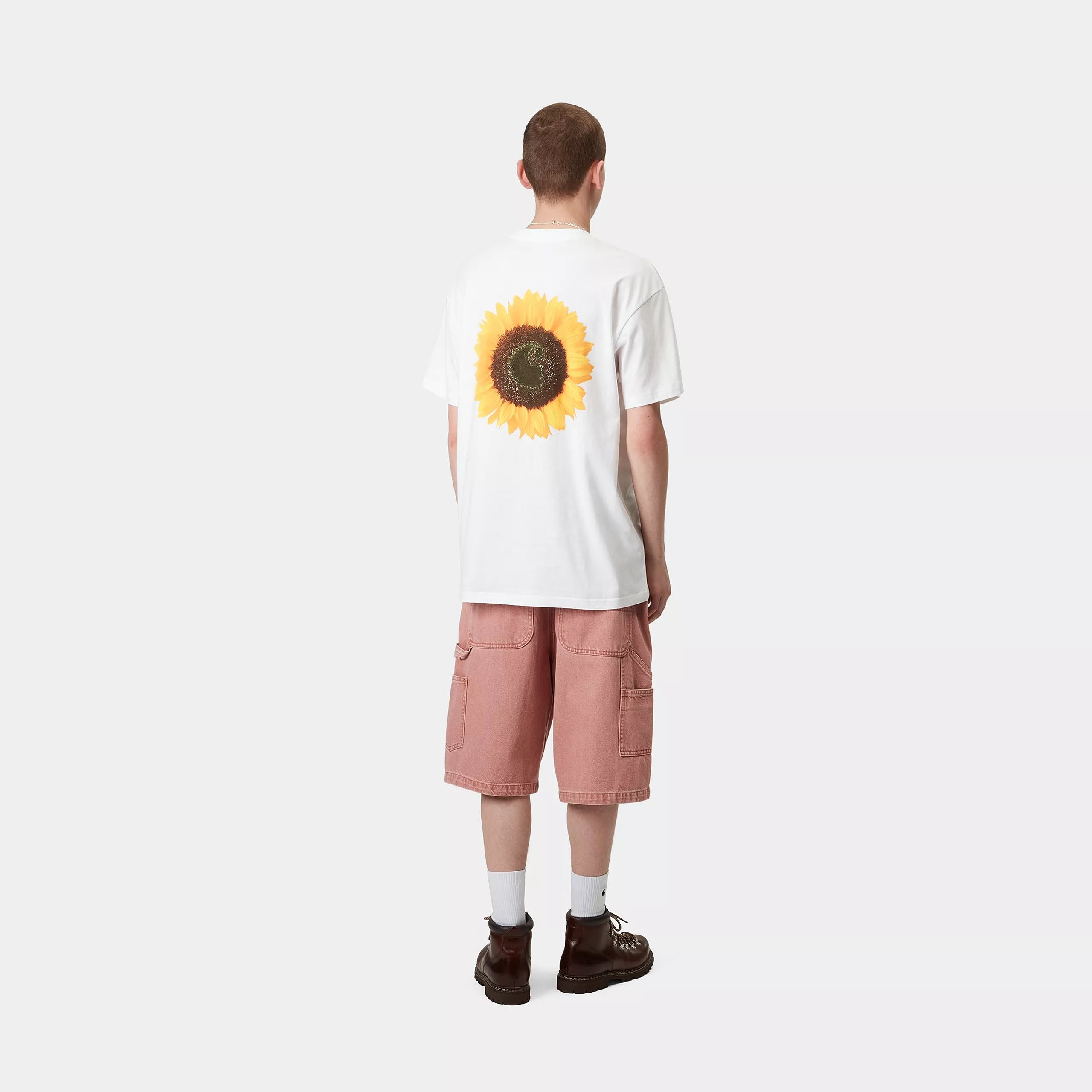 S/S SUNFLOWER T-SHIRT - White