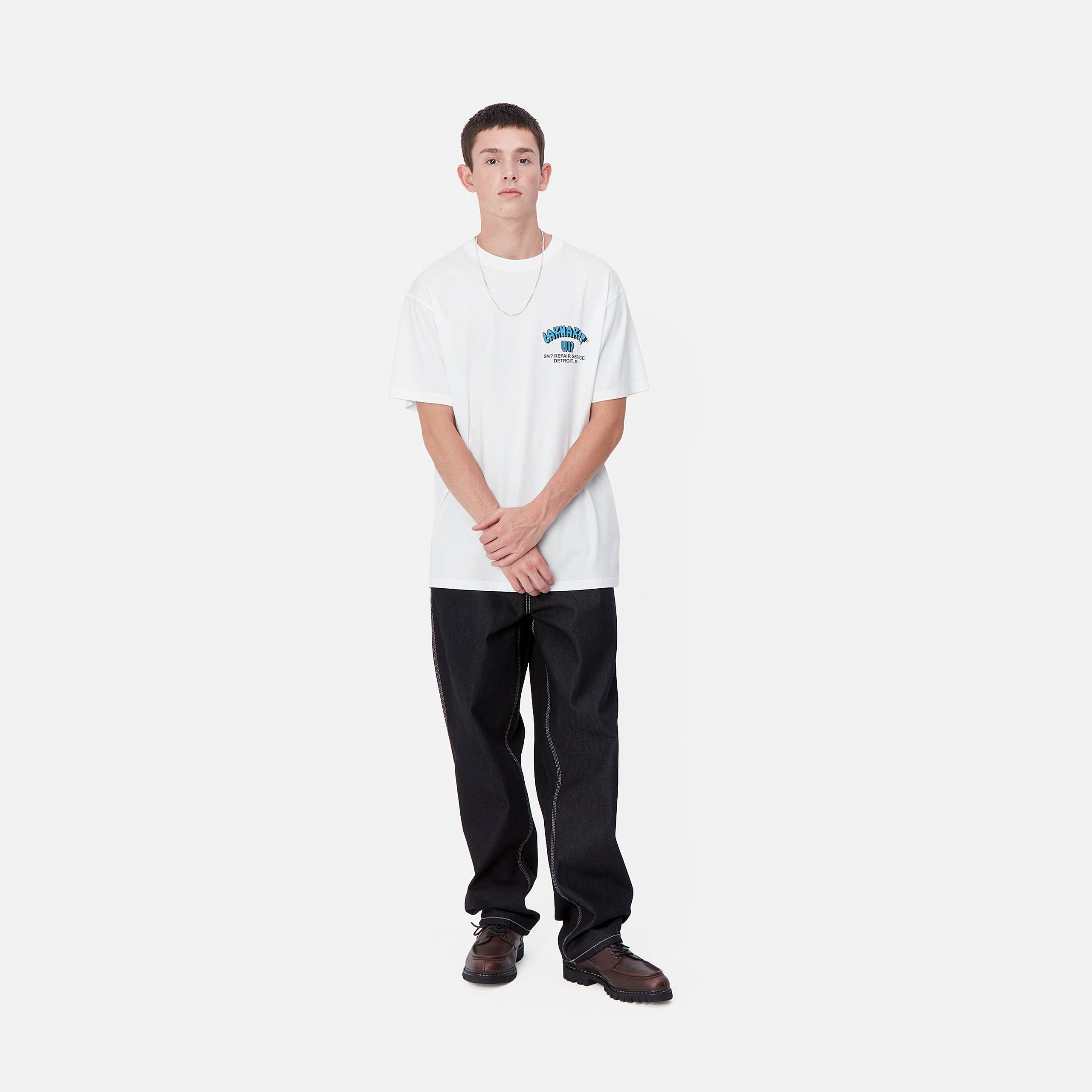 S/S SUPER TIRED T-SHIRT - White