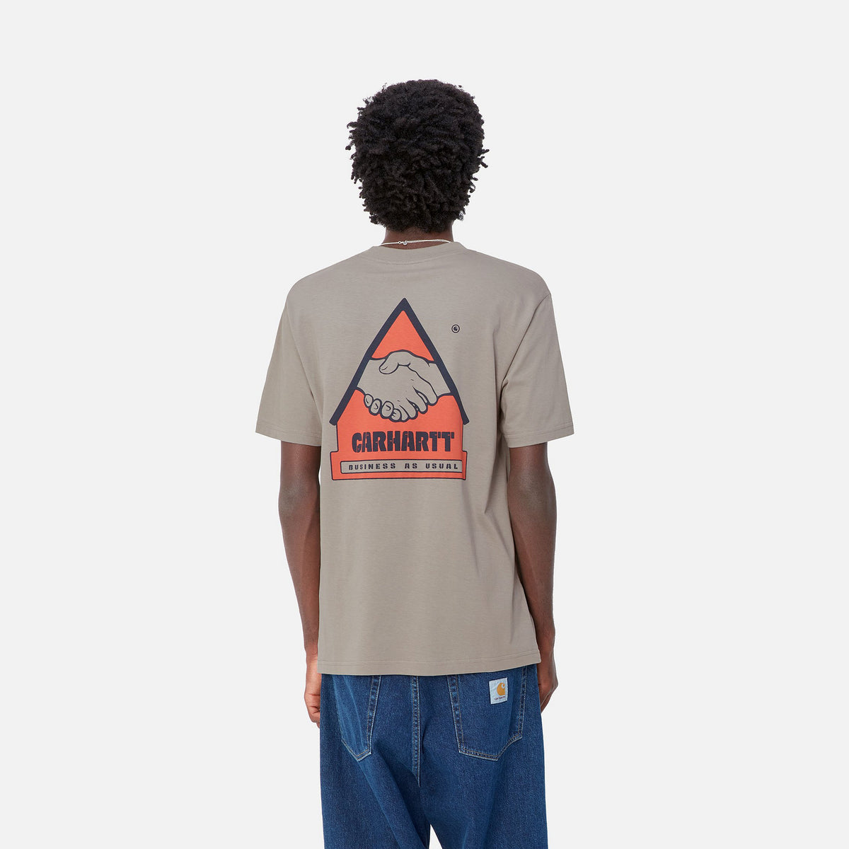 S/S TRADE T-SHIRT - Misty Grey 3