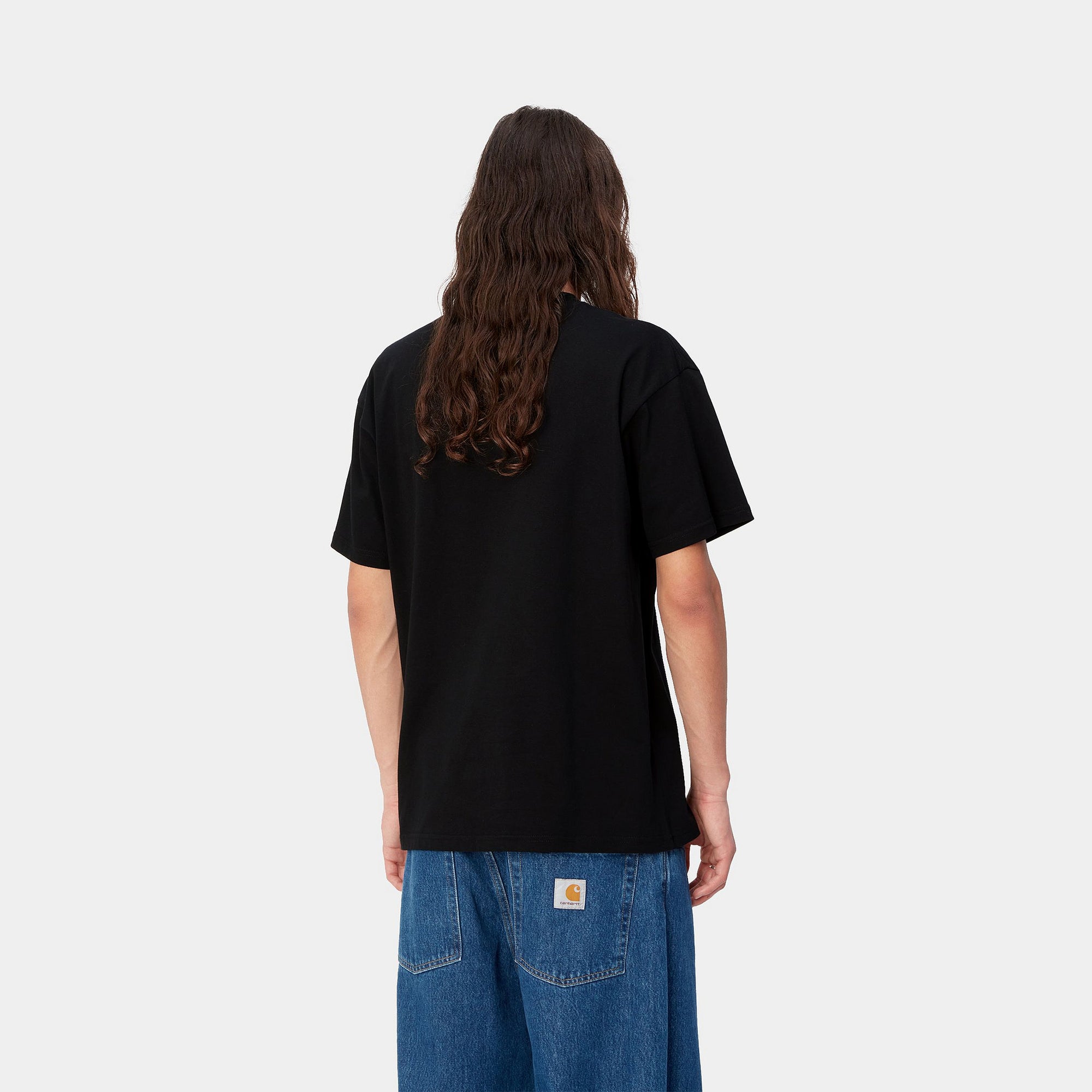 S/S TUBE T-SHIRT - Black