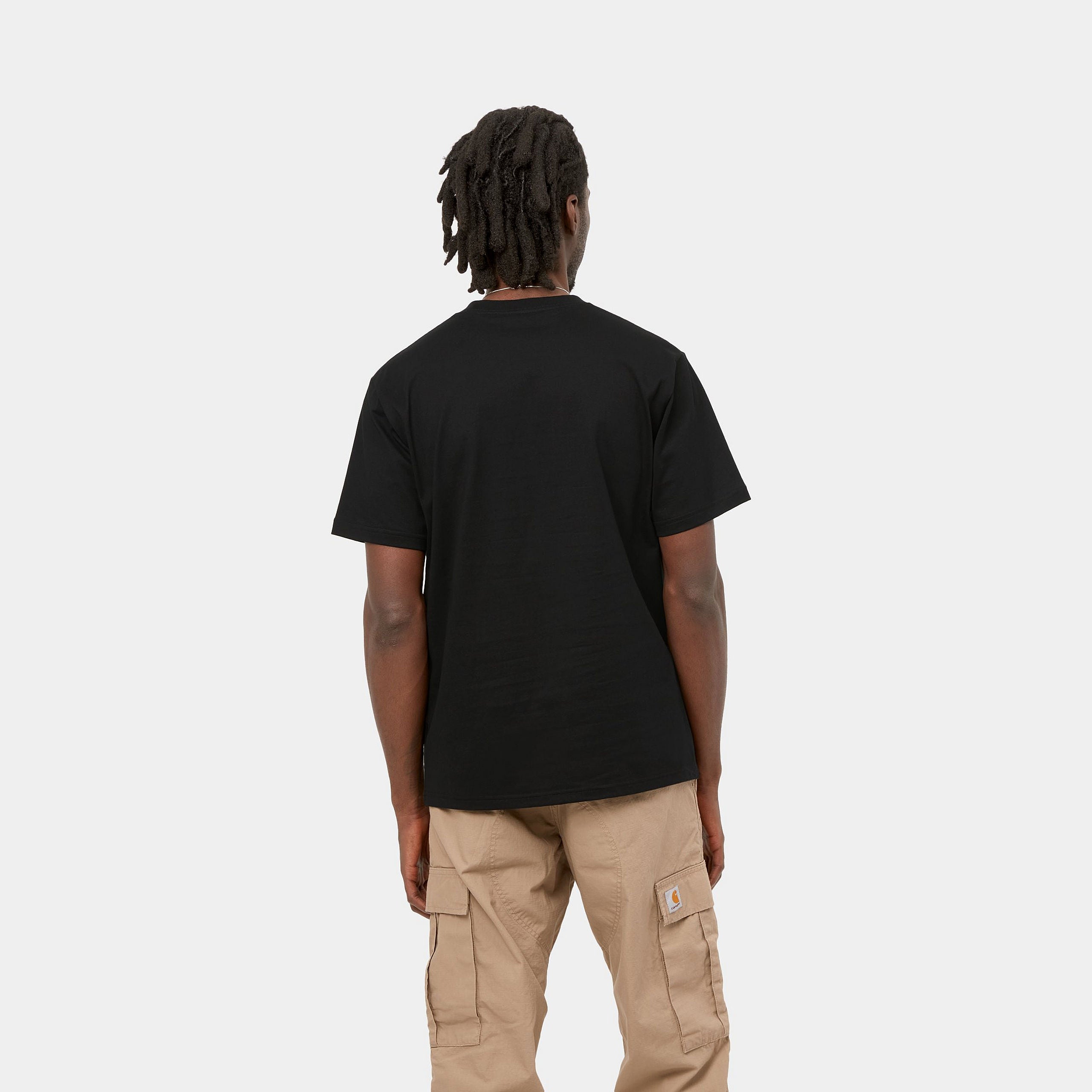 S/S UNIVERSITY T-SHIRT - Black / White 3