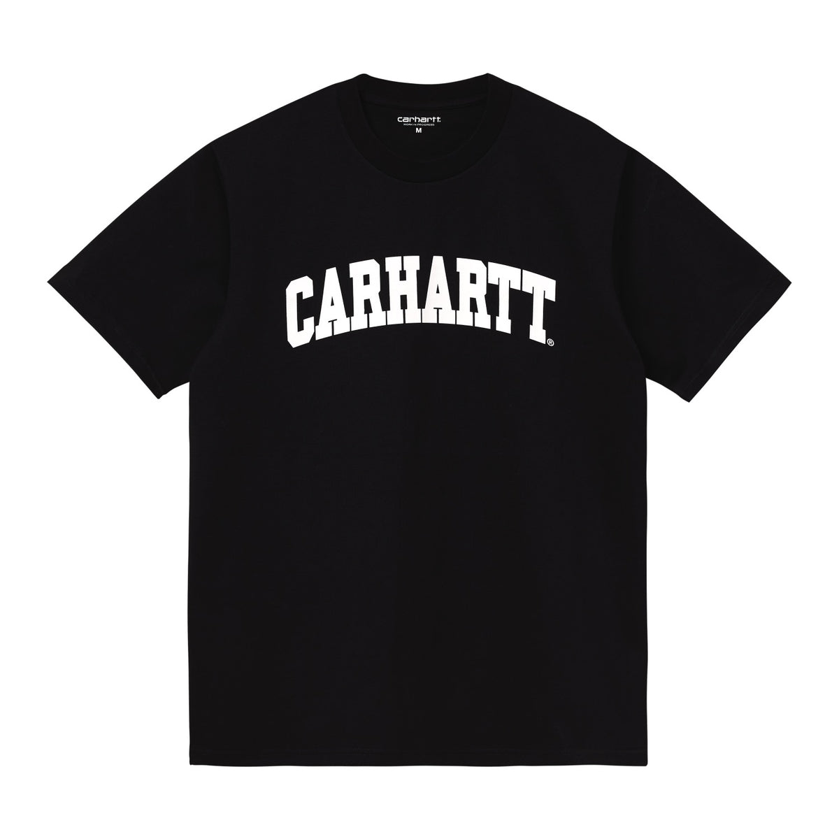 S/S UNIVERSITY T-SHIRT - Black / White 1