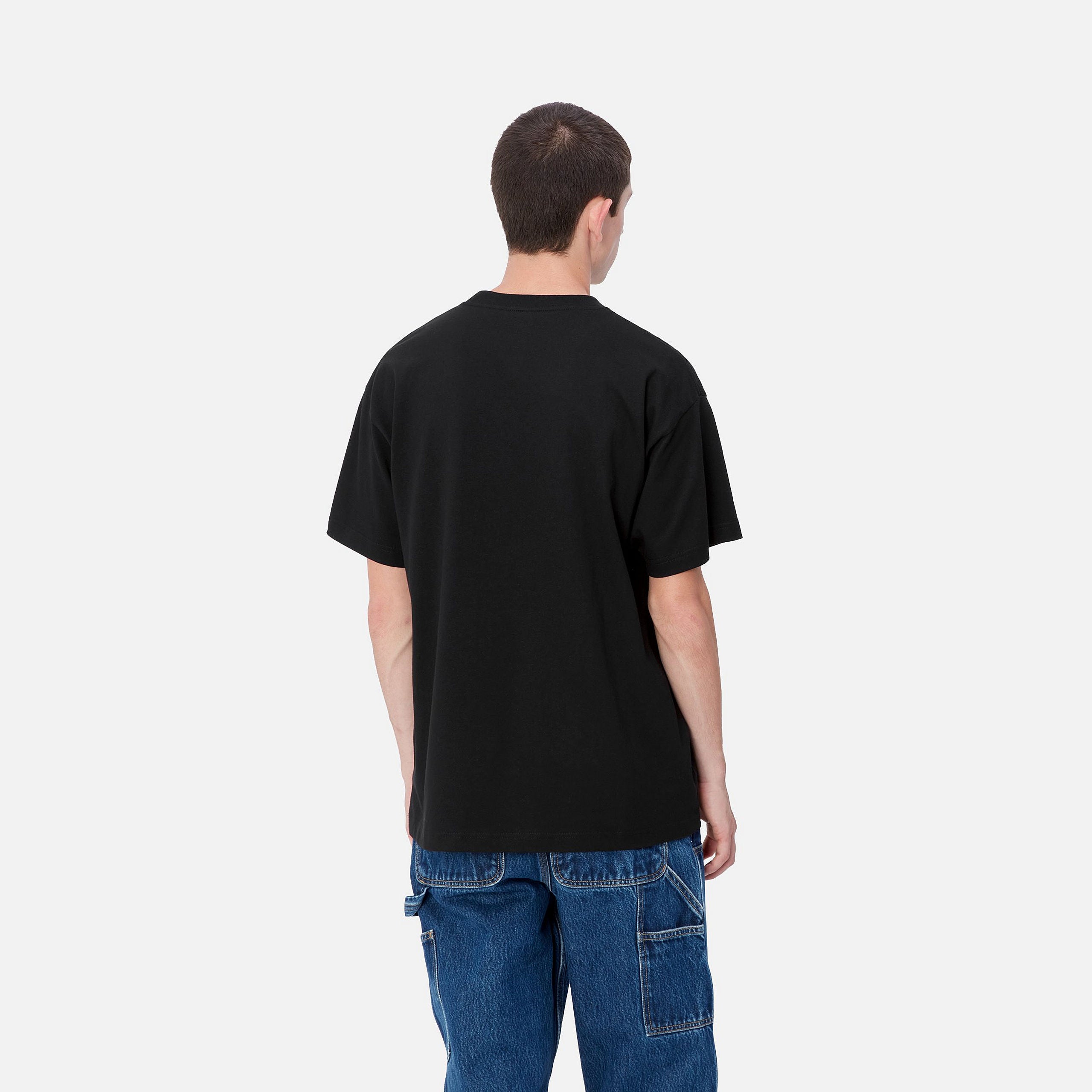 S/S YUTE T-SHIRT - Black