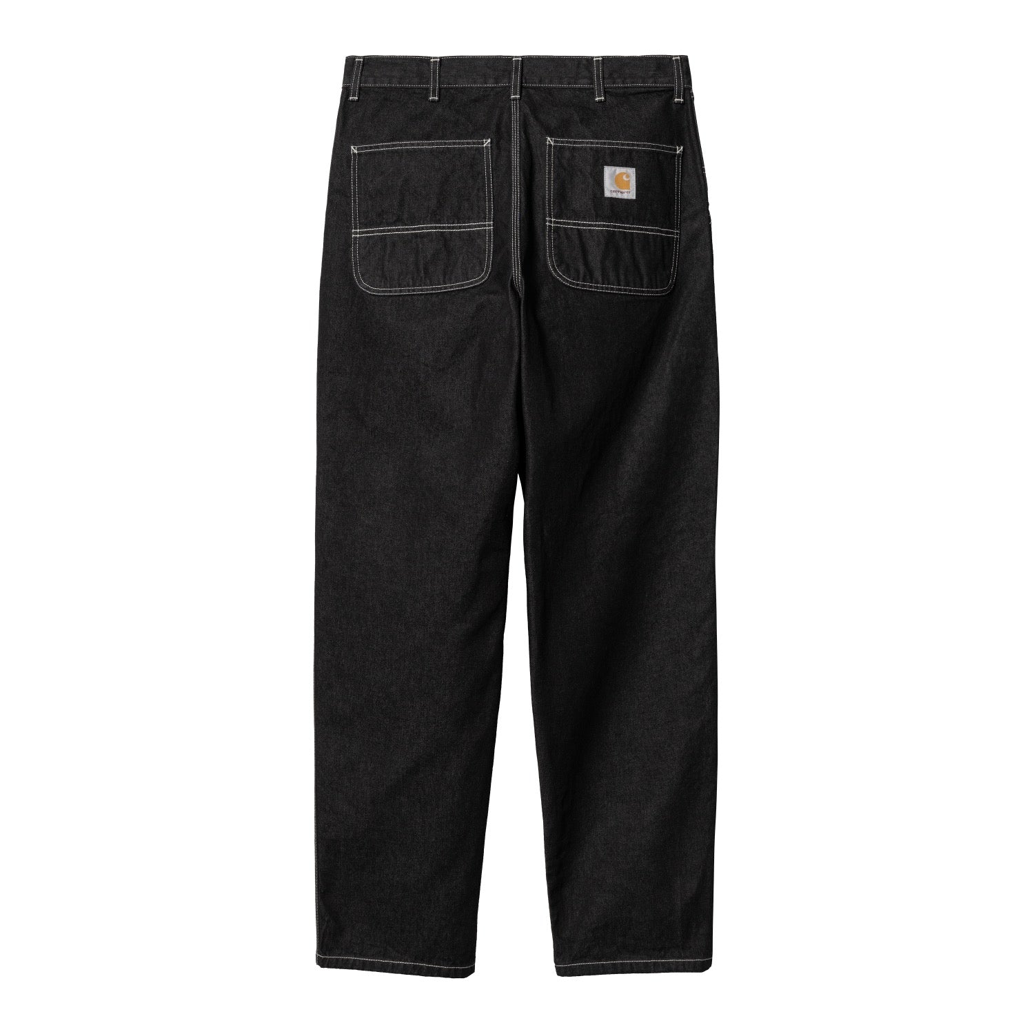 SIMPLE PANT - Black (one wash)