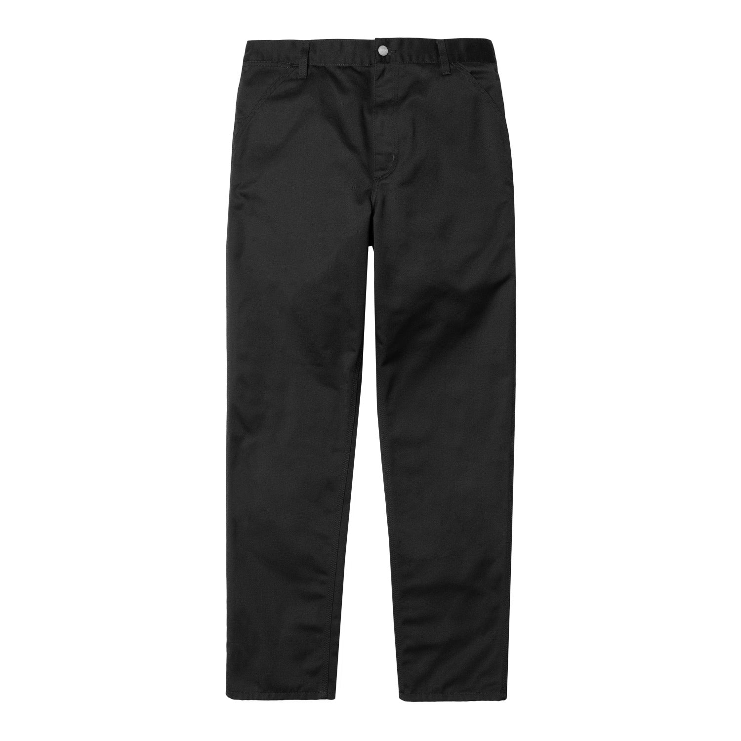 SIMPLE PANT - Black (rinsed)