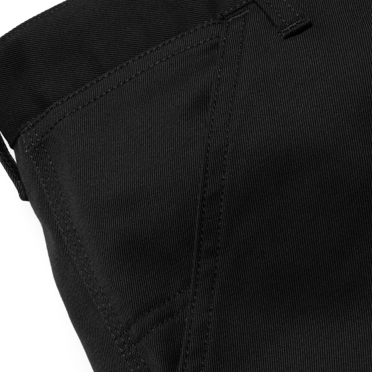 SIMPLE PANT - Black (rinsed)