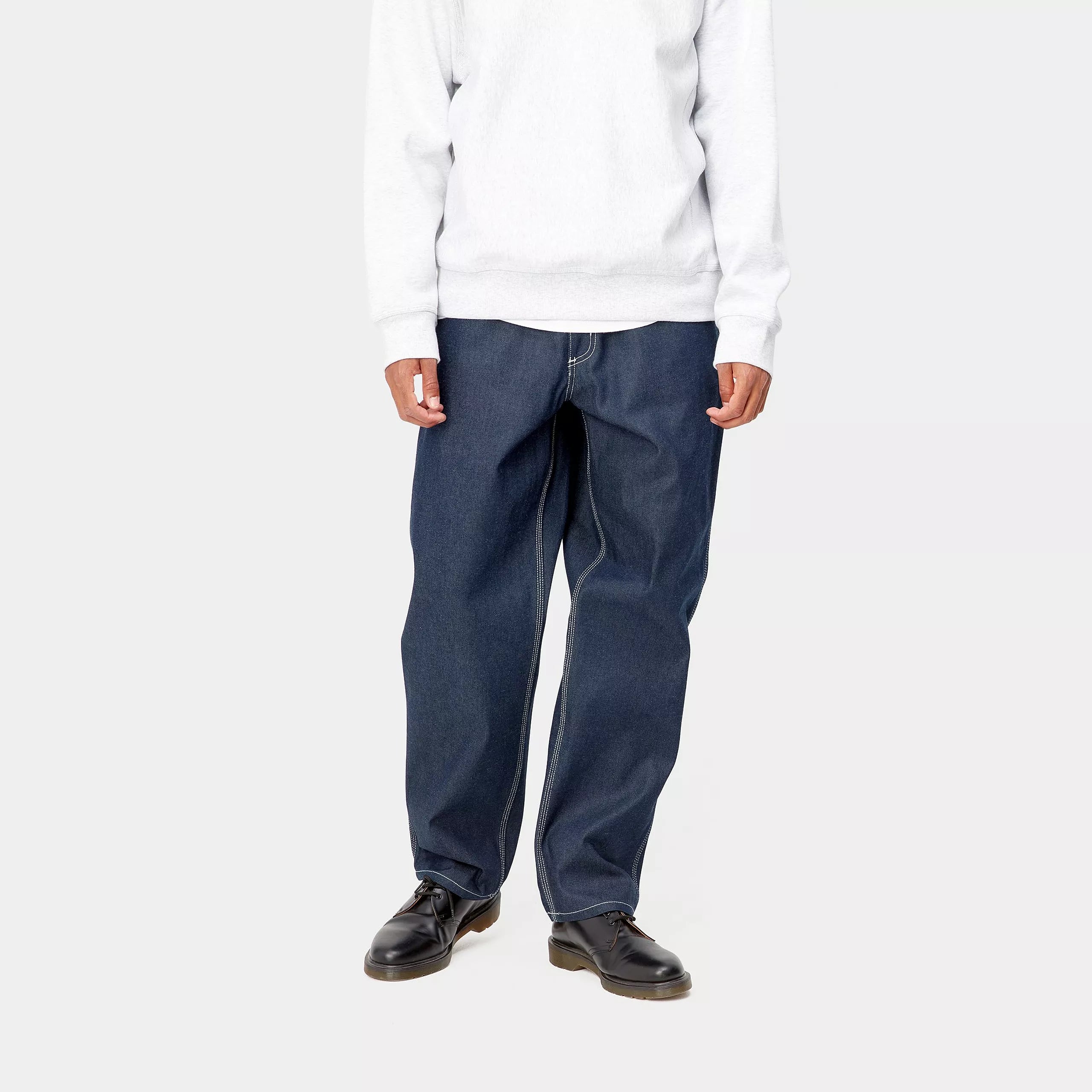 SIMPLE PANT - Blue (rigid)