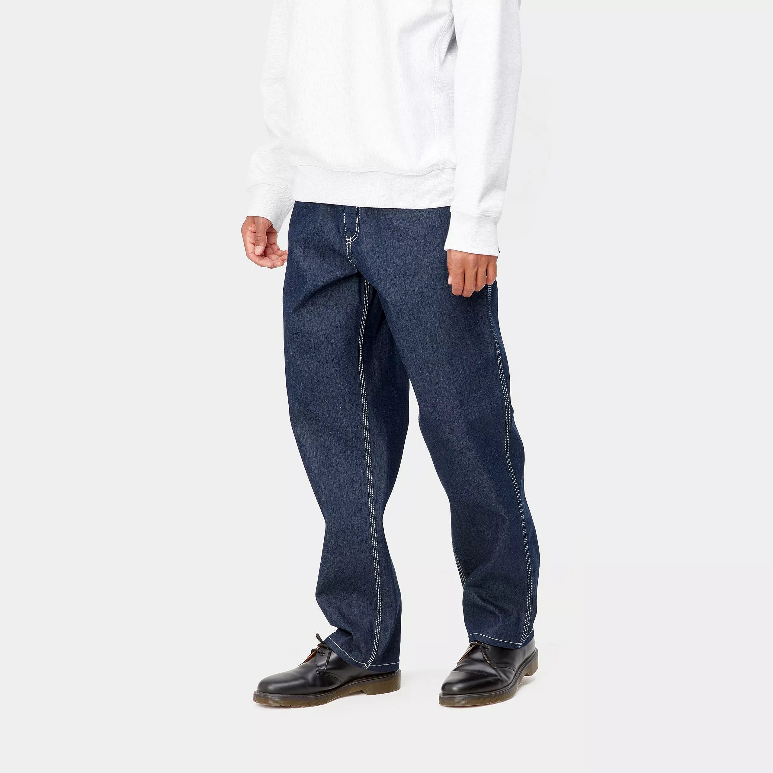 SIMPLE PANT - Blue (rigid)