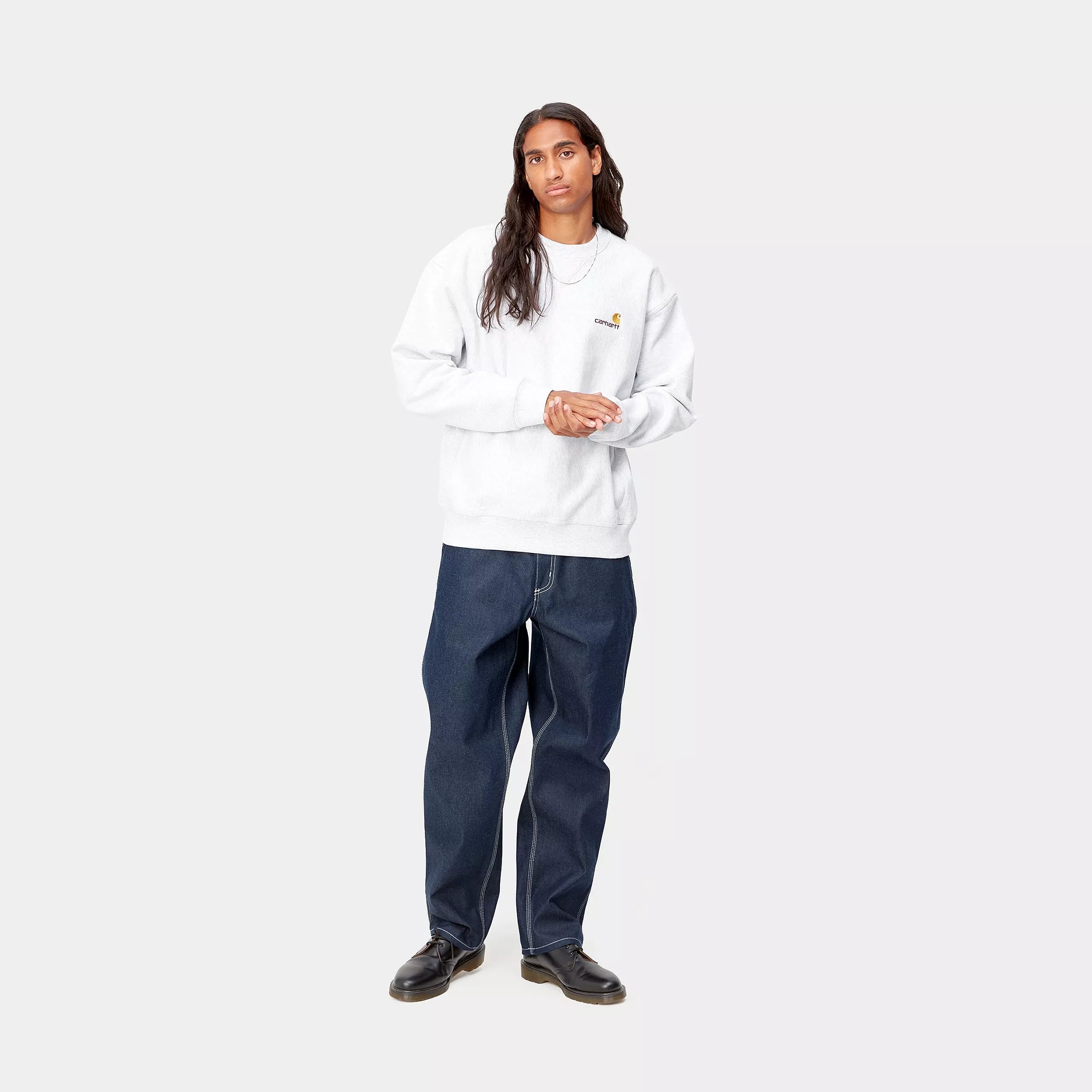 SIMPLE PANT - Blue (rigid)