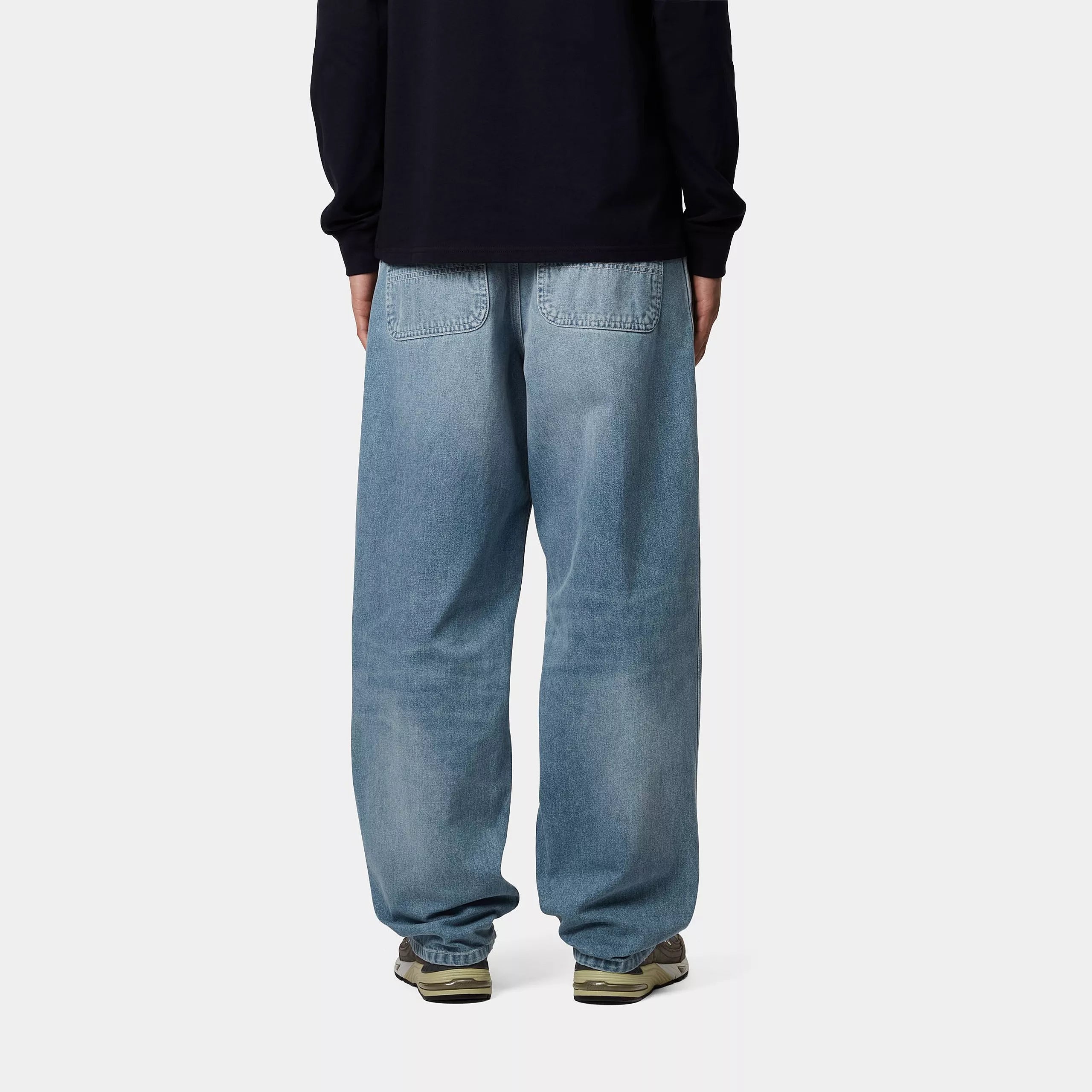 SIMPLE PANT - Blue (light true washed)