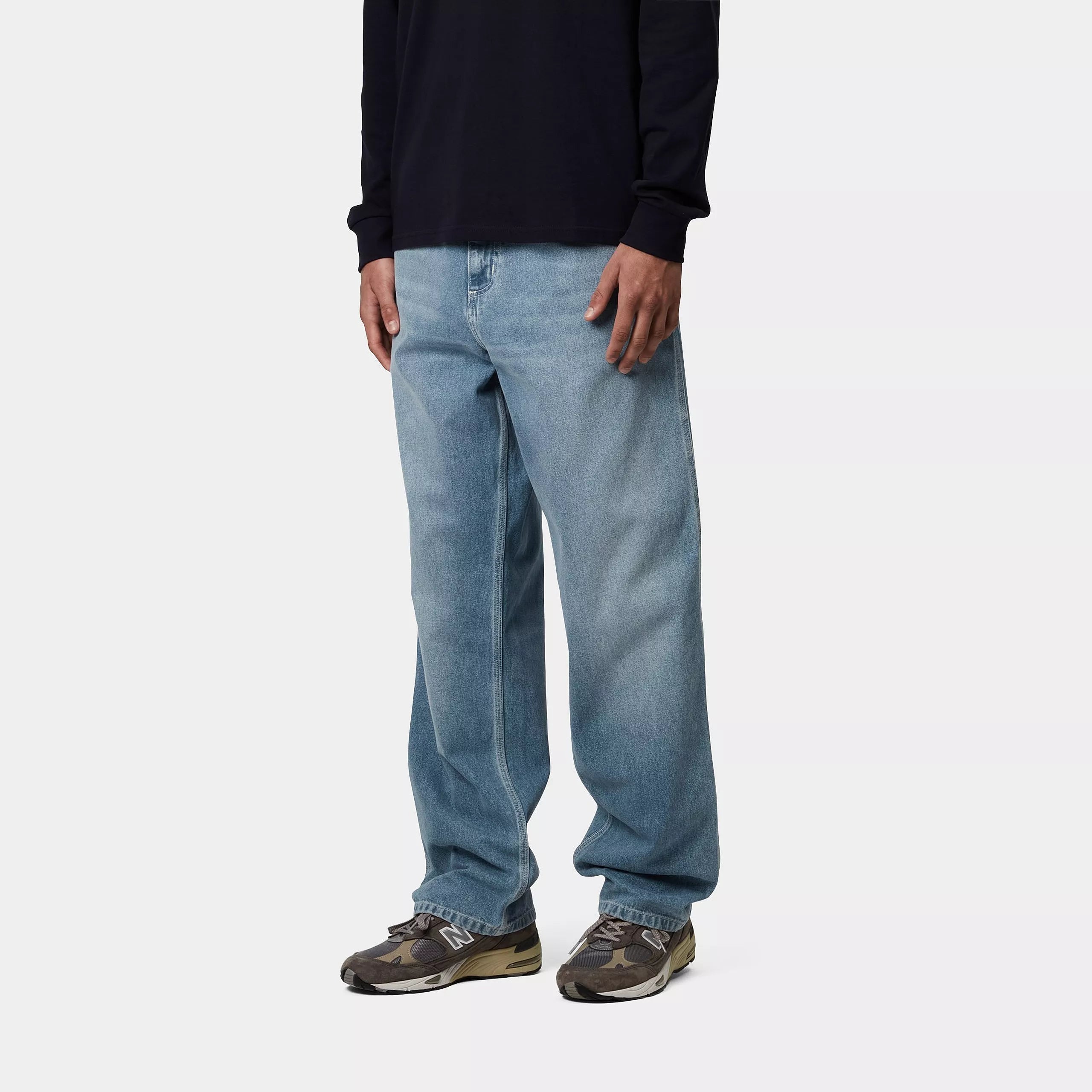 SIMPLE PANT - Blue (light true washed)