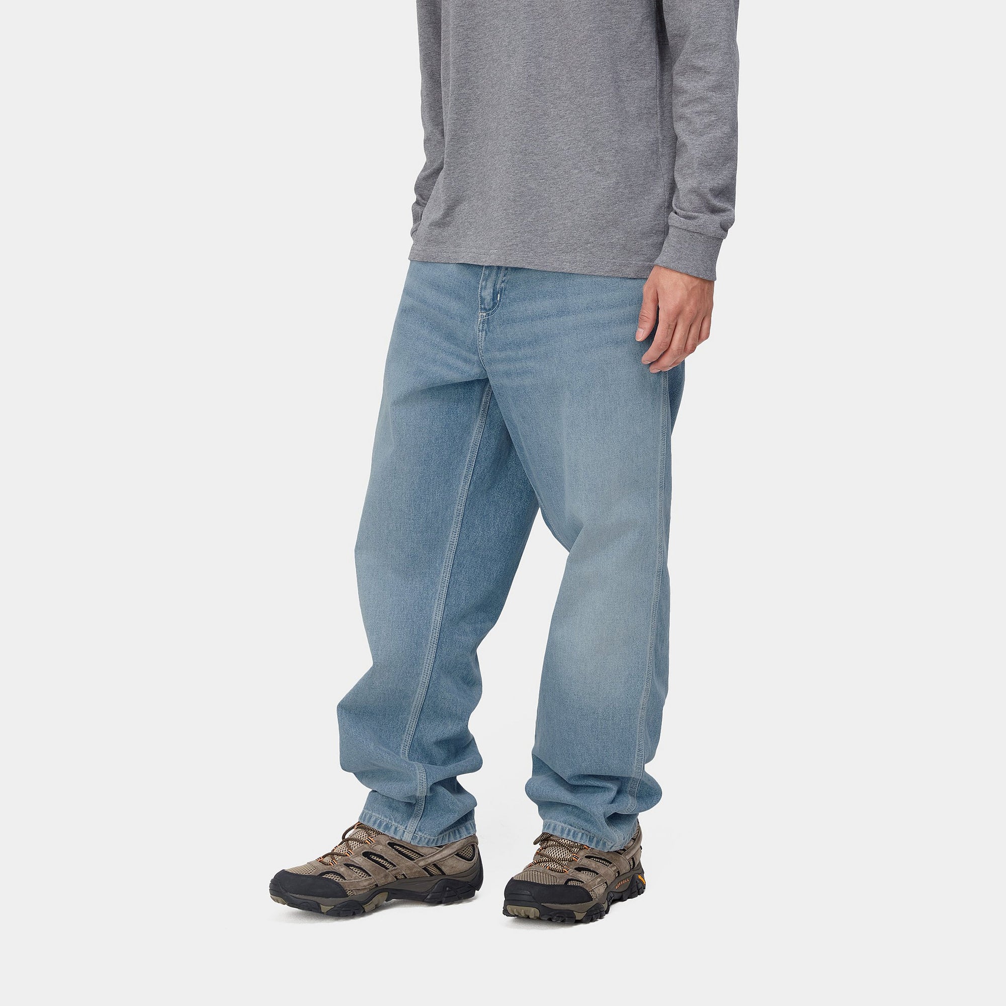 SIMPLE PANT - Blue (light true washed)