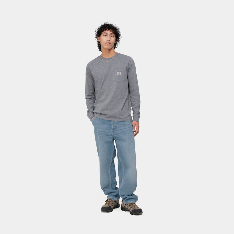 SIMPLE PANT - Blue (light true washed)