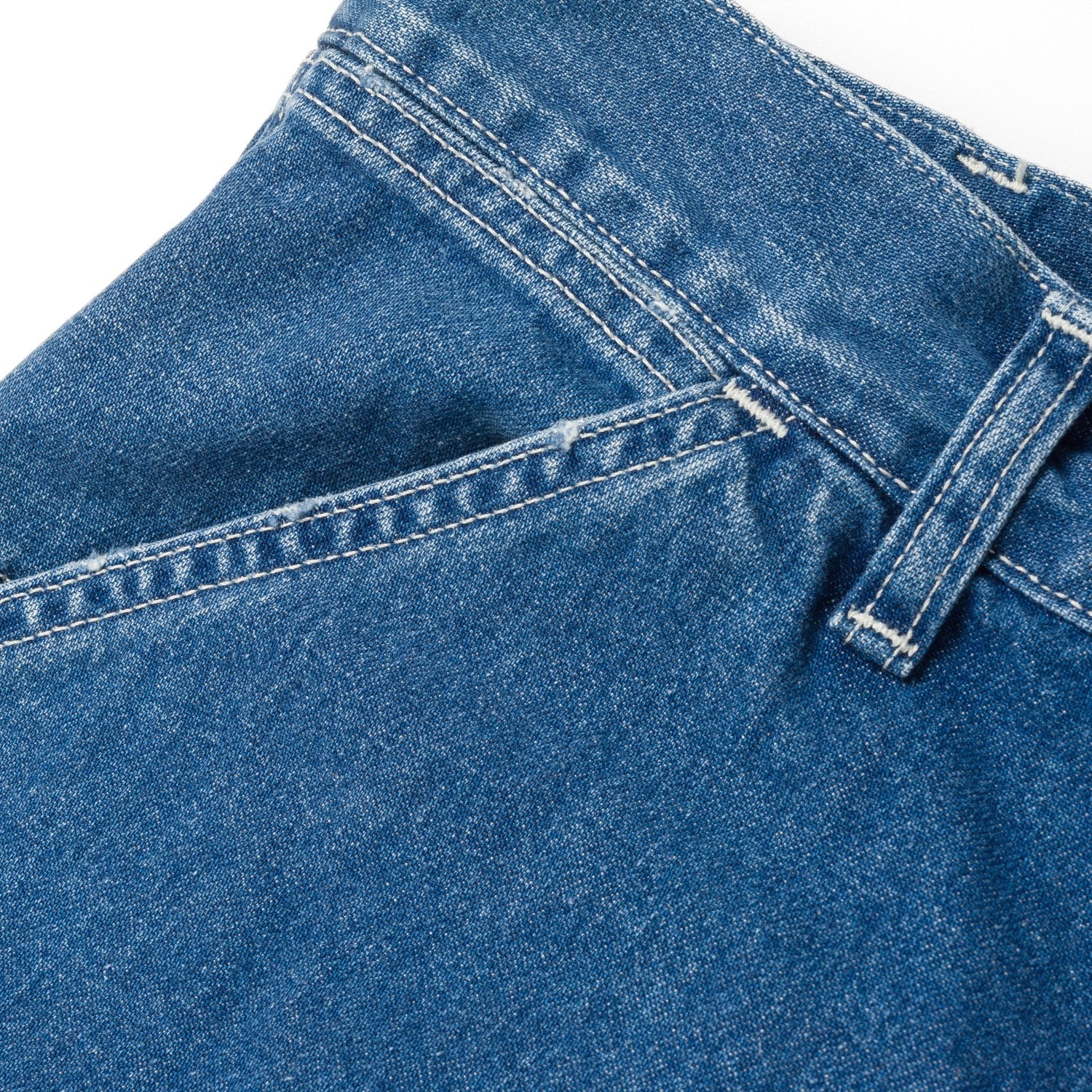 SIMPLE PANT - Blue (stone washed)