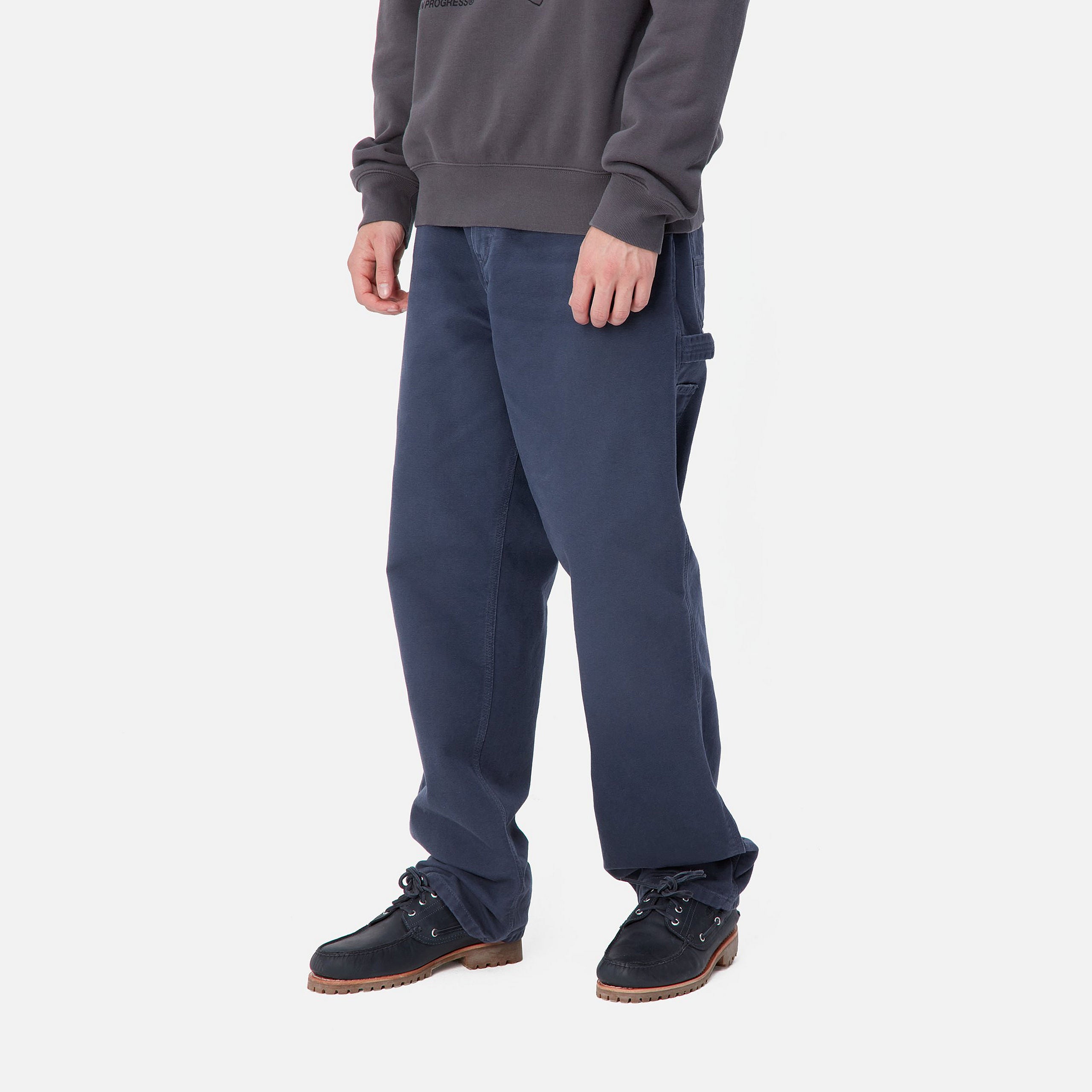 SINGLE KNEE PANT - Air Force Blue (aged canvas)