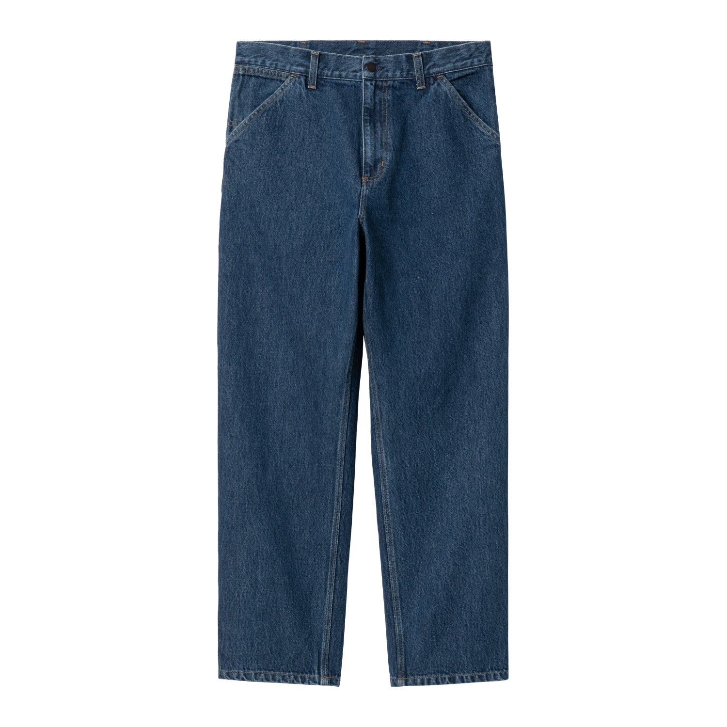 SINGLE KNEE PANT - Blue (stone washed)