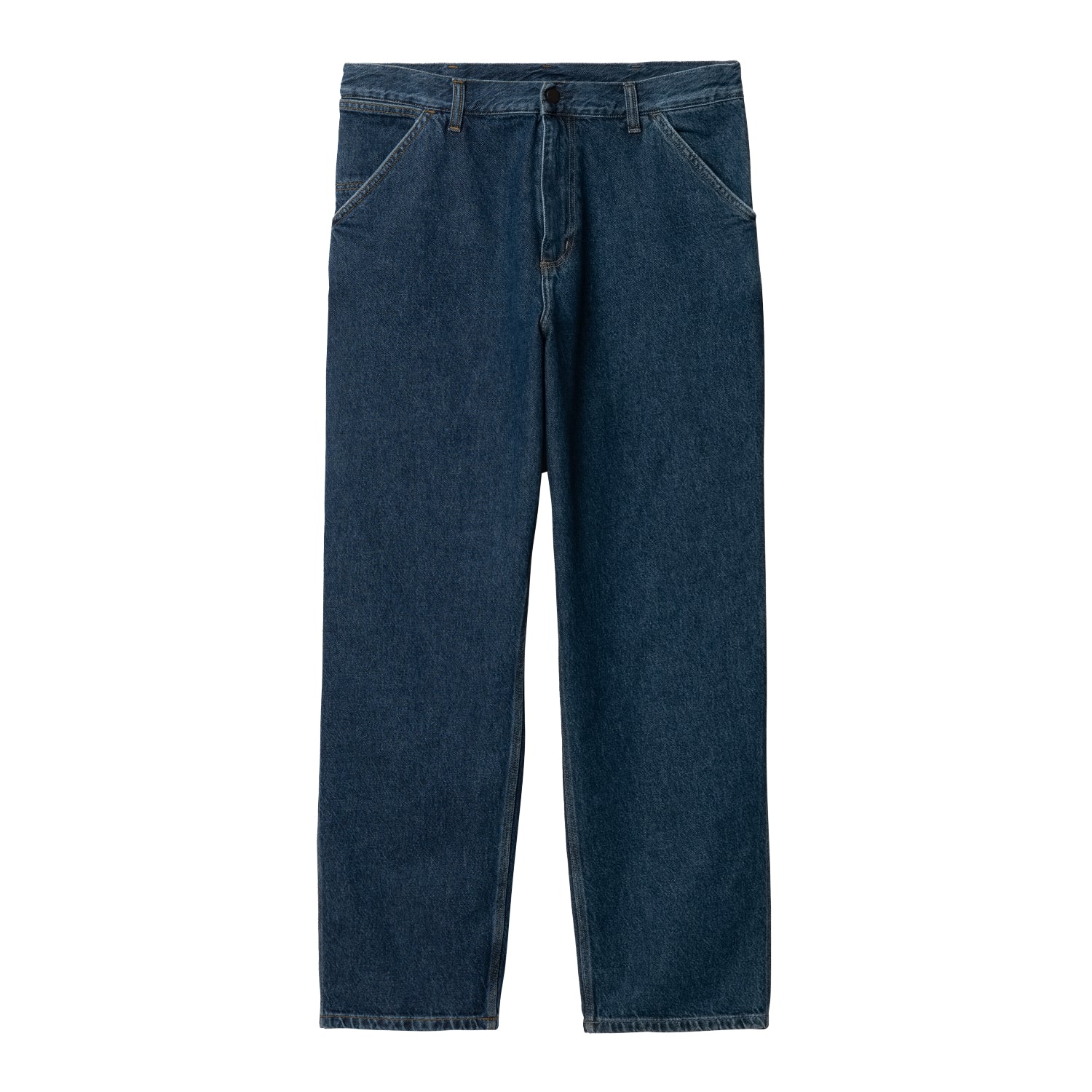 SINGLE KNEE PANT - Blue (stone washed)