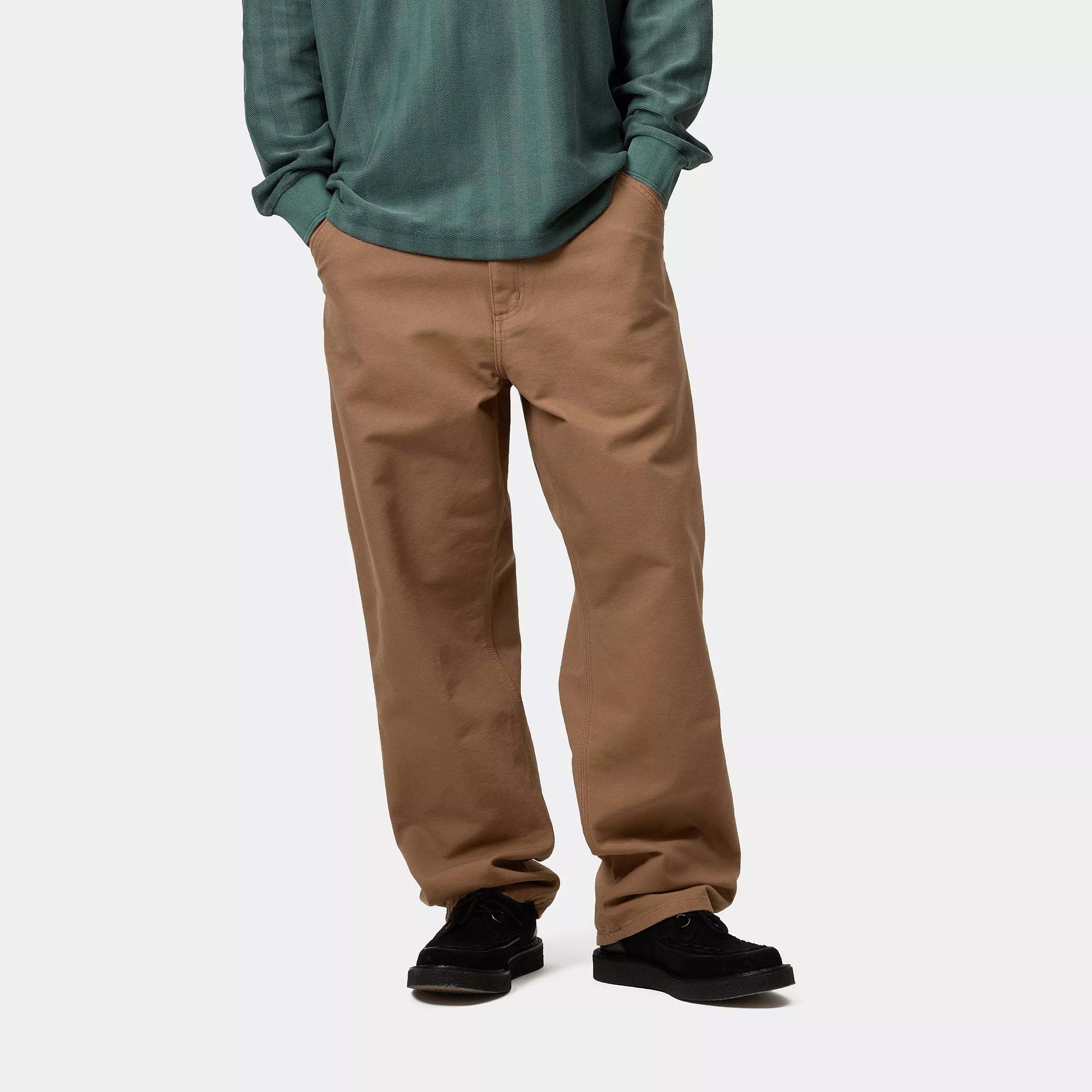 SINGLE KNEE PANT - Hamilton Brown (rinsed)