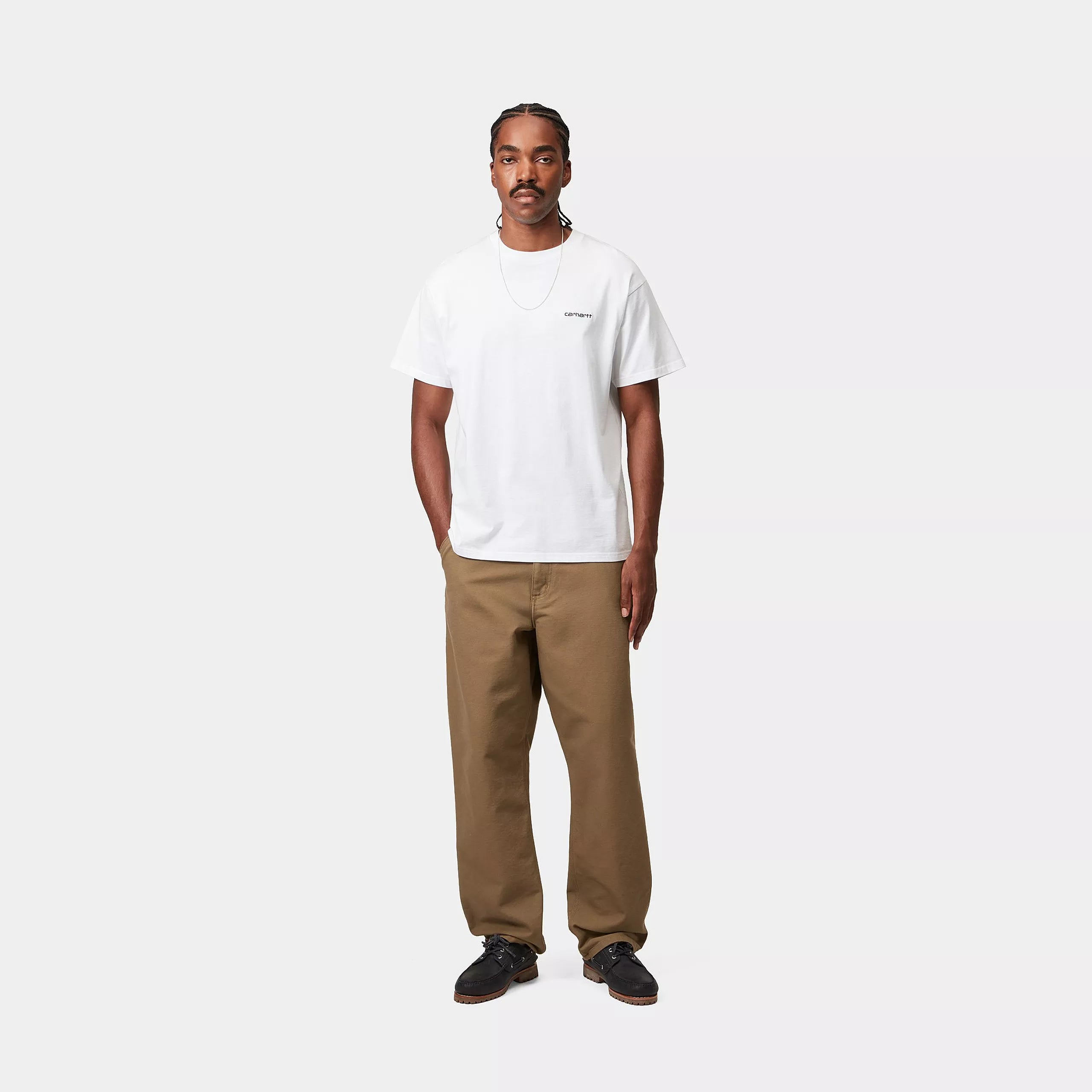 SINGLE KNEE PANT  - Hamilton Brown (rinsed)