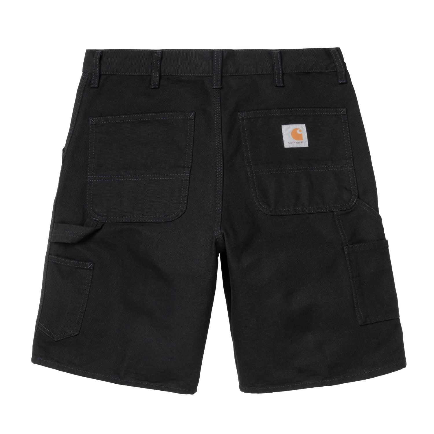 SINGLE KNEE SHORT - Black  (rinsed)