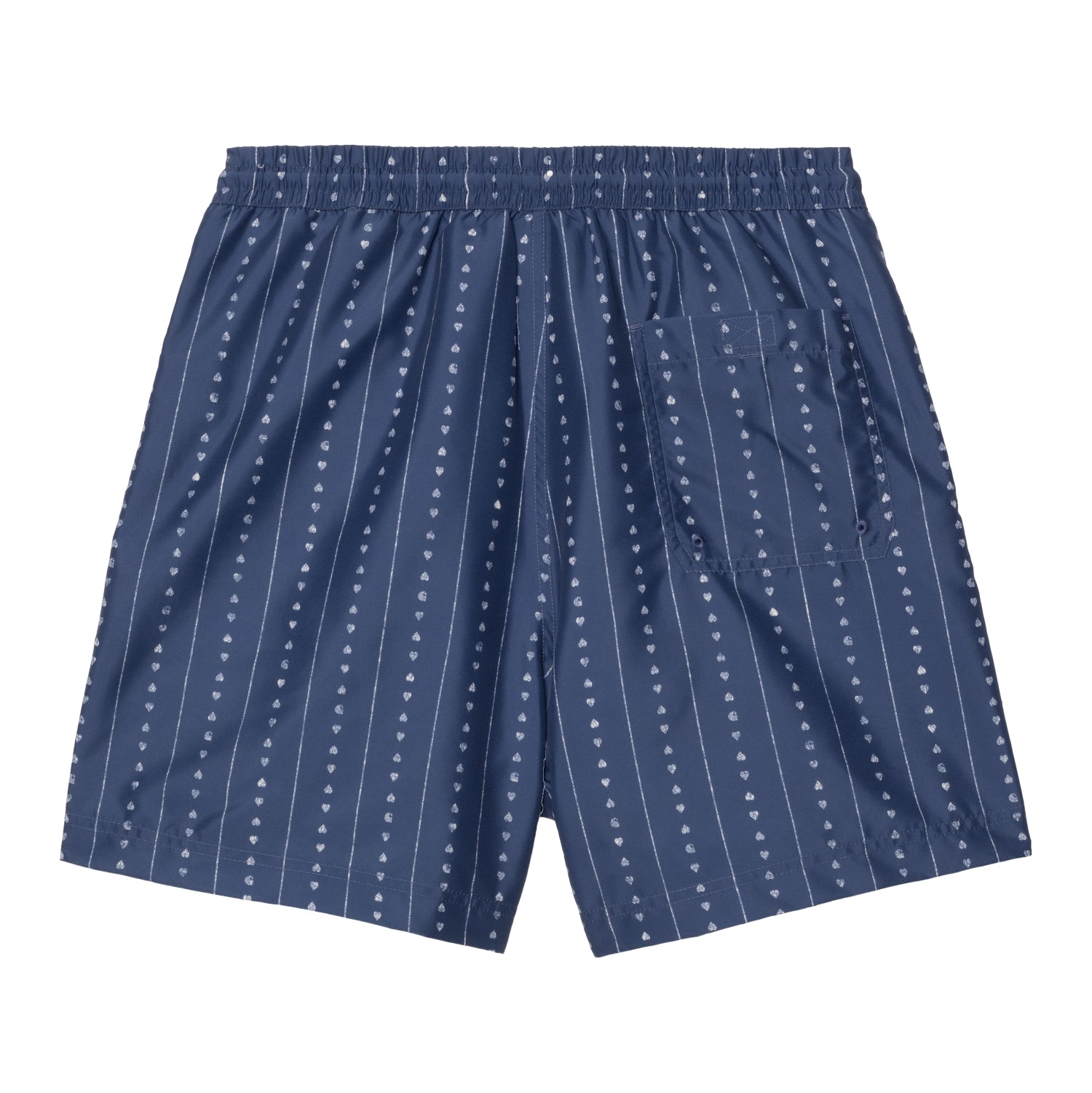 SLATER SWIM TRUNKS - Heart C Pinstripe, Ink / Natural