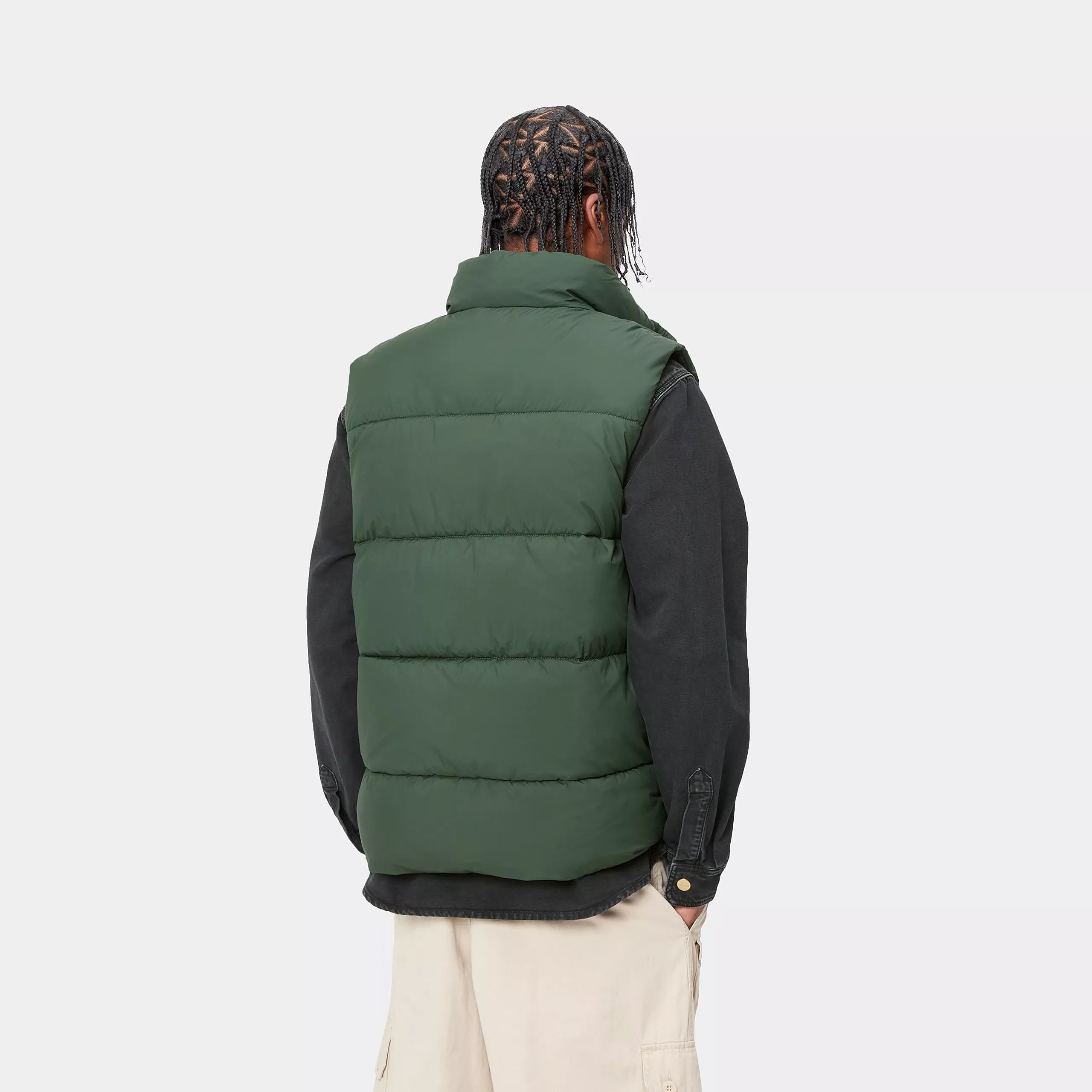 SPRINGFIELD VEST - Sycamore Tree / Duck Green