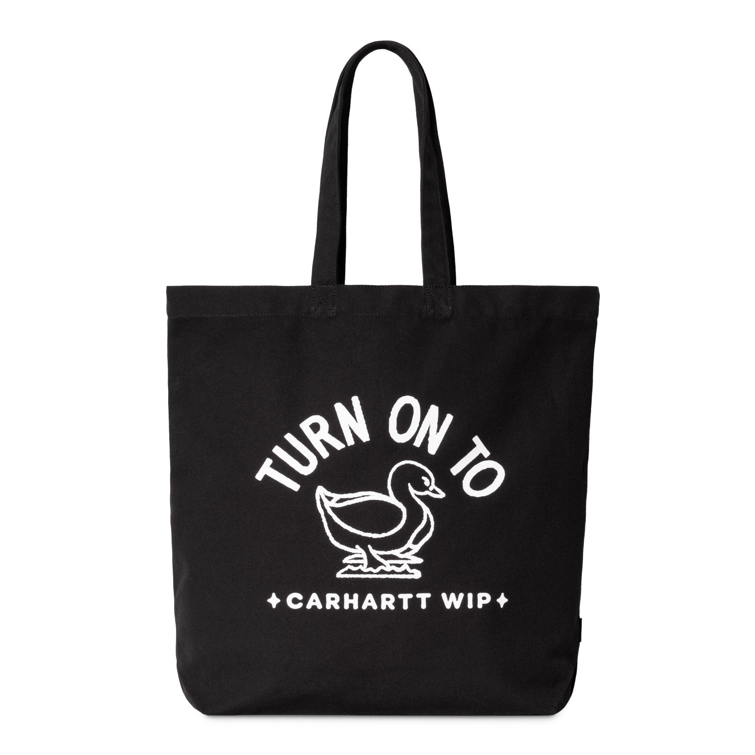 STAMP TOTE - Black / White