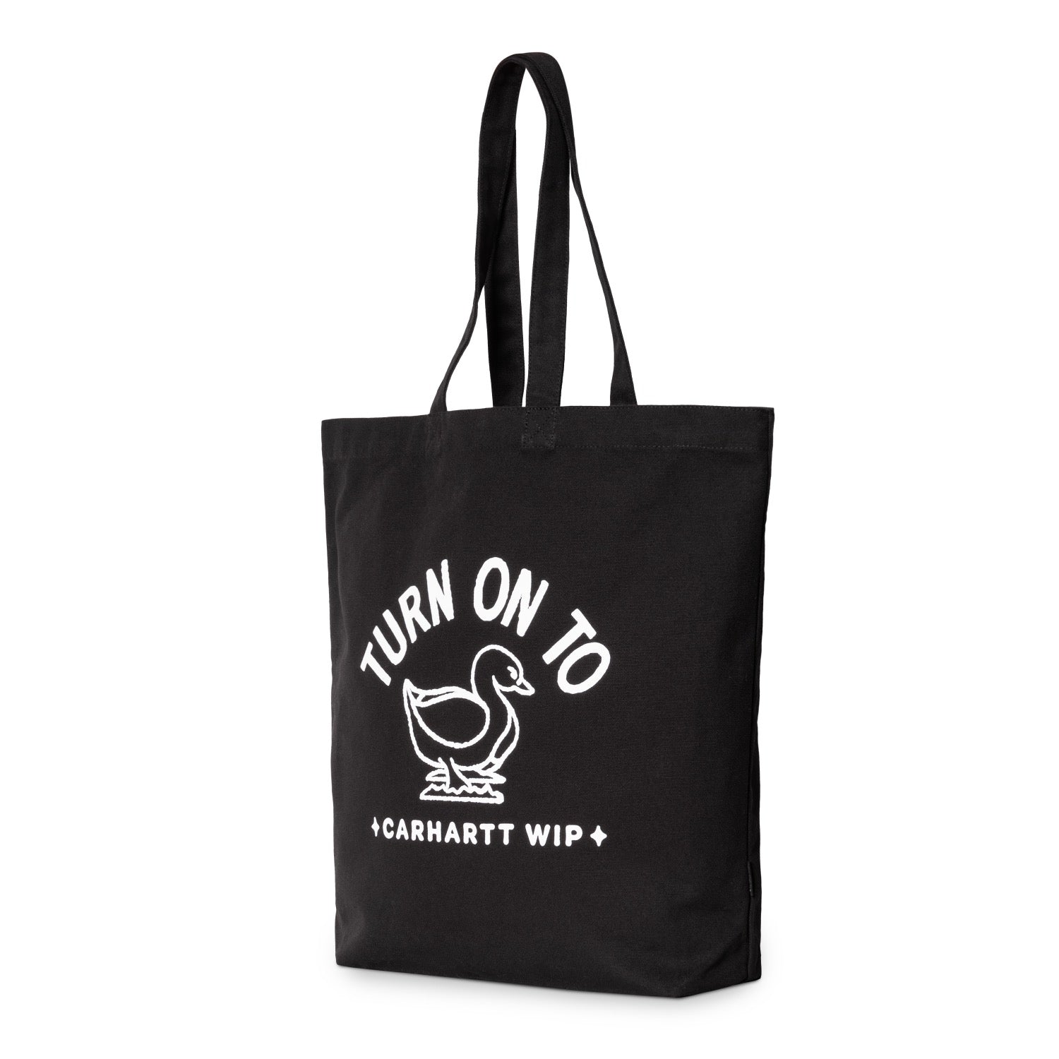 STAMP TOTE - Black / White