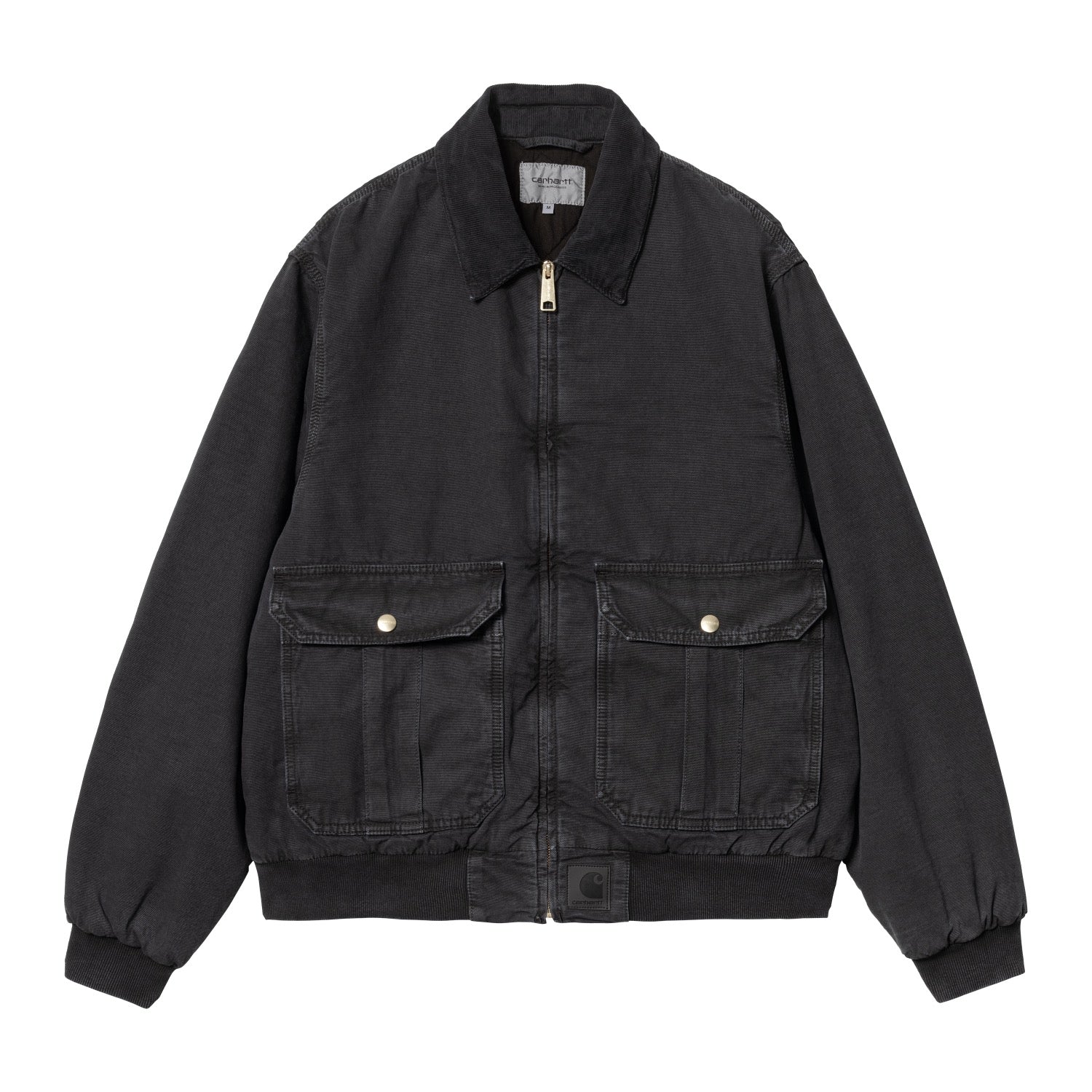 STANTON JACKET - Black / Black (stone dyed)