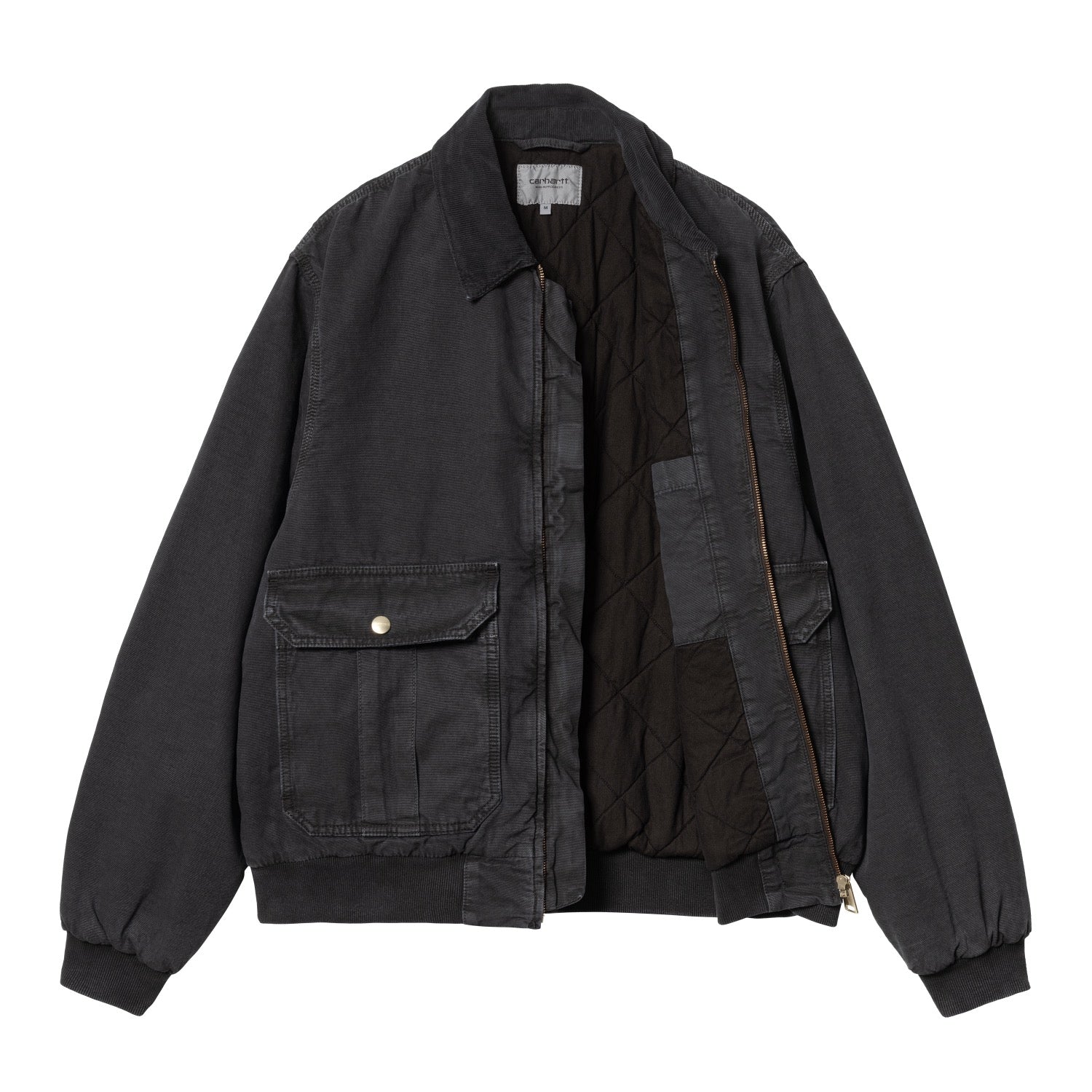 STANTON JACKET - Black / Black (stone dyed)