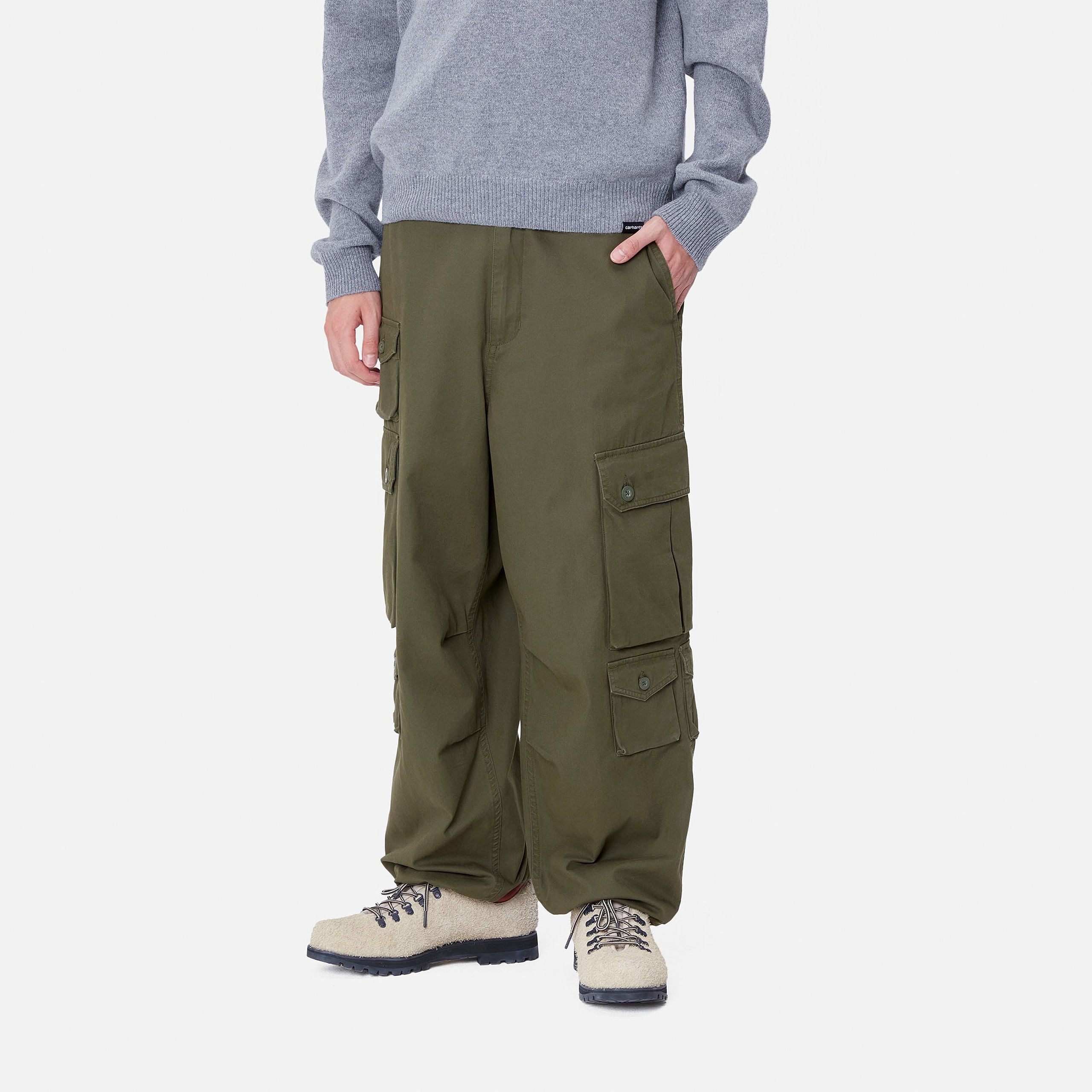 TRACKER PANT - Office Green